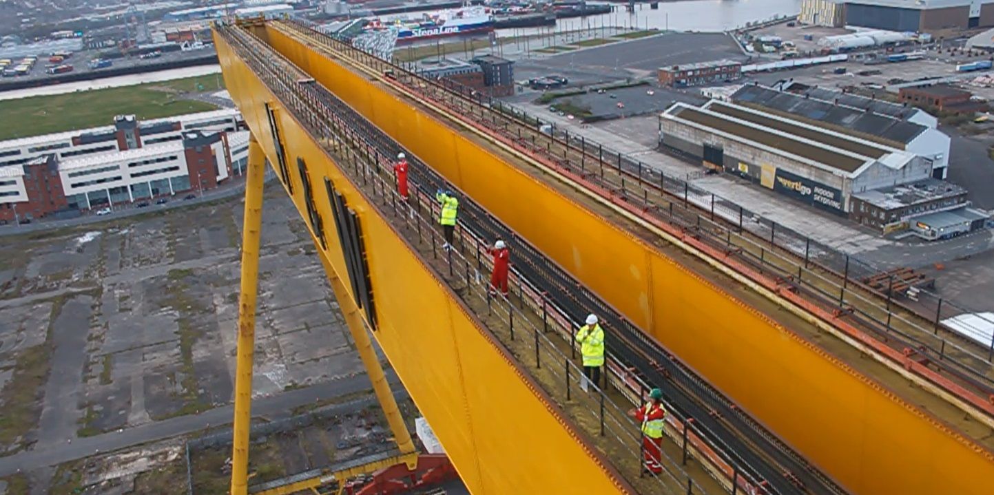 La mayoría de los bloques y módulos para los barcos se construirán en las instalaciones de Harland & Wolff 