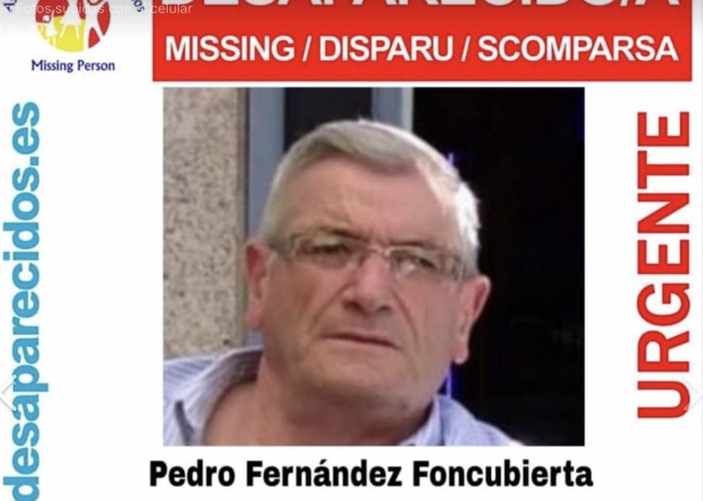 Pedro Fernández, desaparecido en Ubrique