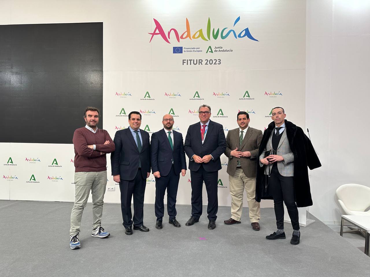 Representantes de El Puerto en Fitur. Representantes de El Puerto en Fitur.