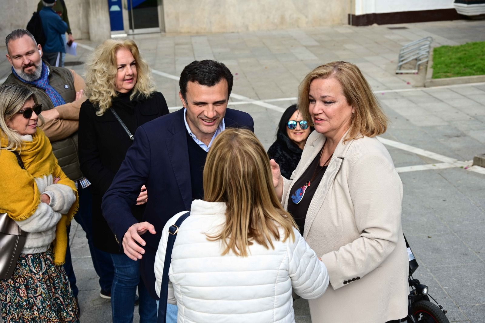 Bruno García, candidato del PP a la alcaldía de Cádiz.  TWITTER