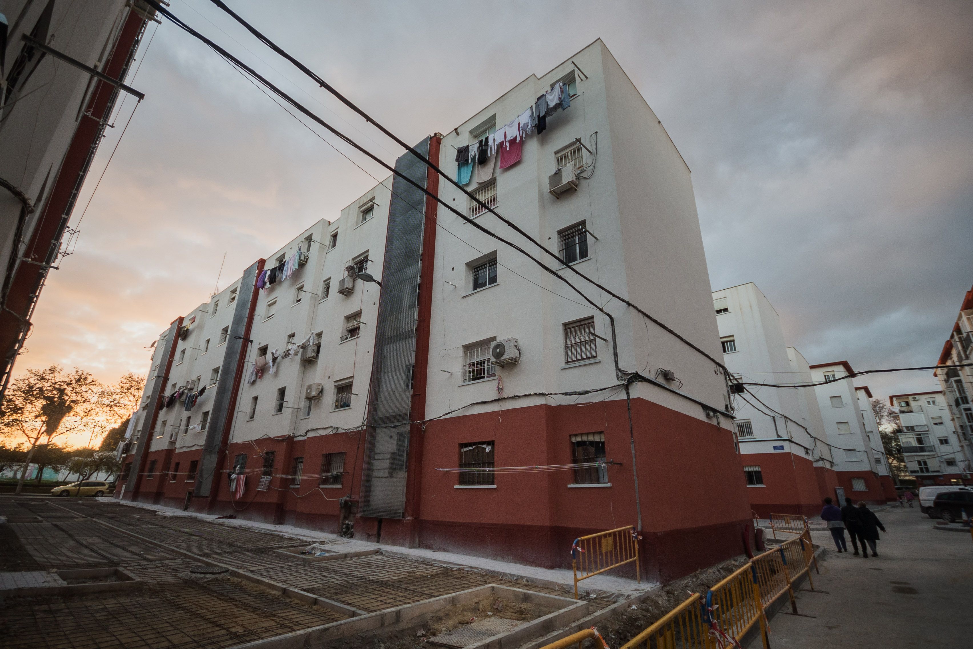 La barriada de Los Milagros tras la gran reforma en El Puerto. 
