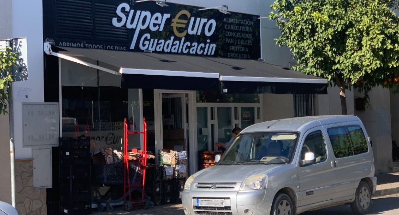 El establecimiento de Gudalcacín en el que han intentado robar esta mañana. El establecimiento de Gudalcacín en el que han intentado robar esta mañana.