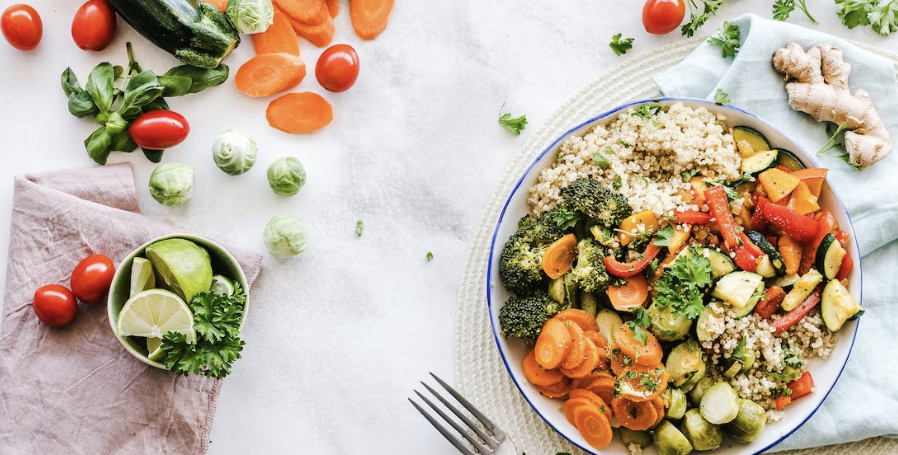 Platos para llevar una alimentación saludable.
