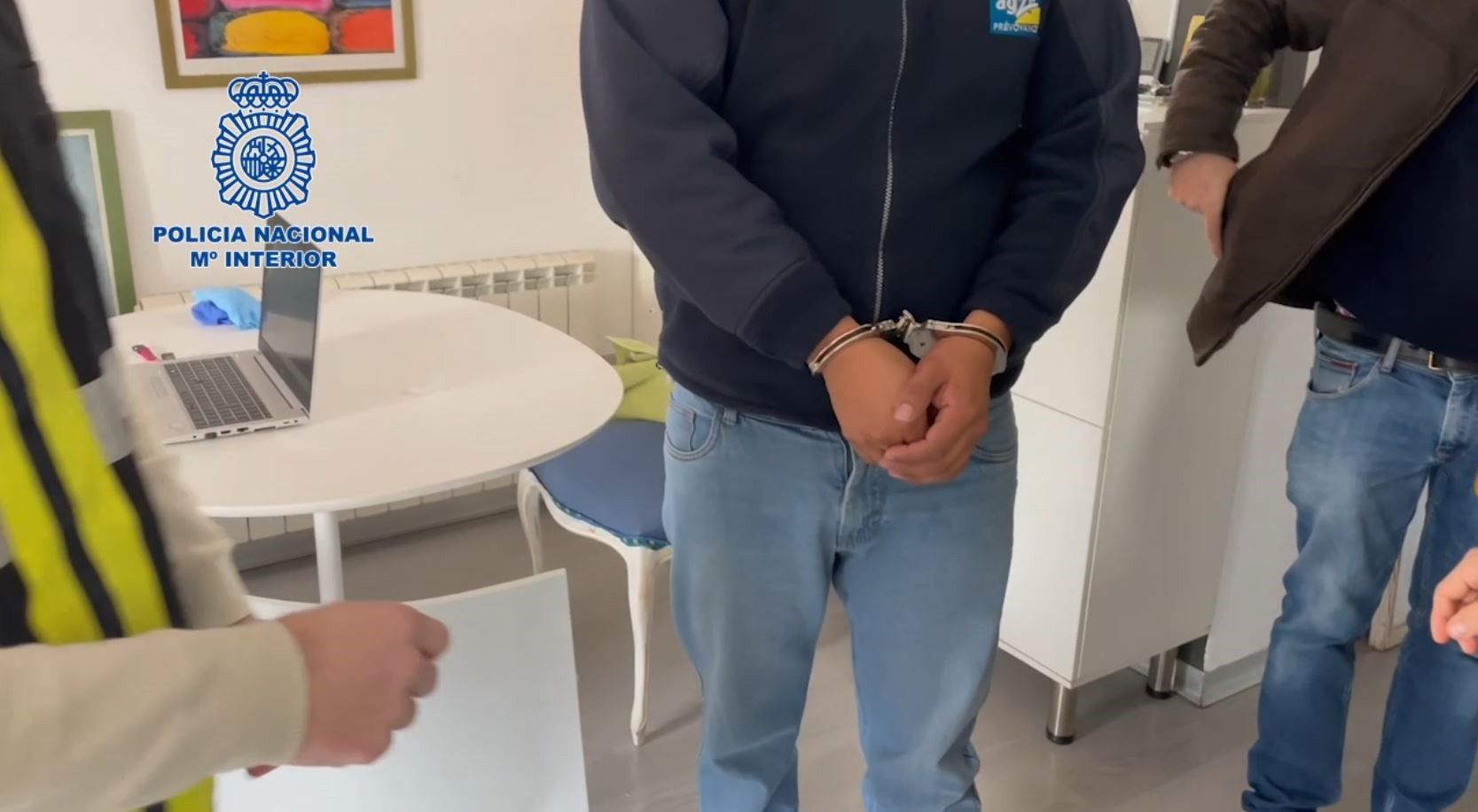 Un detenido en una foto de archivo. 