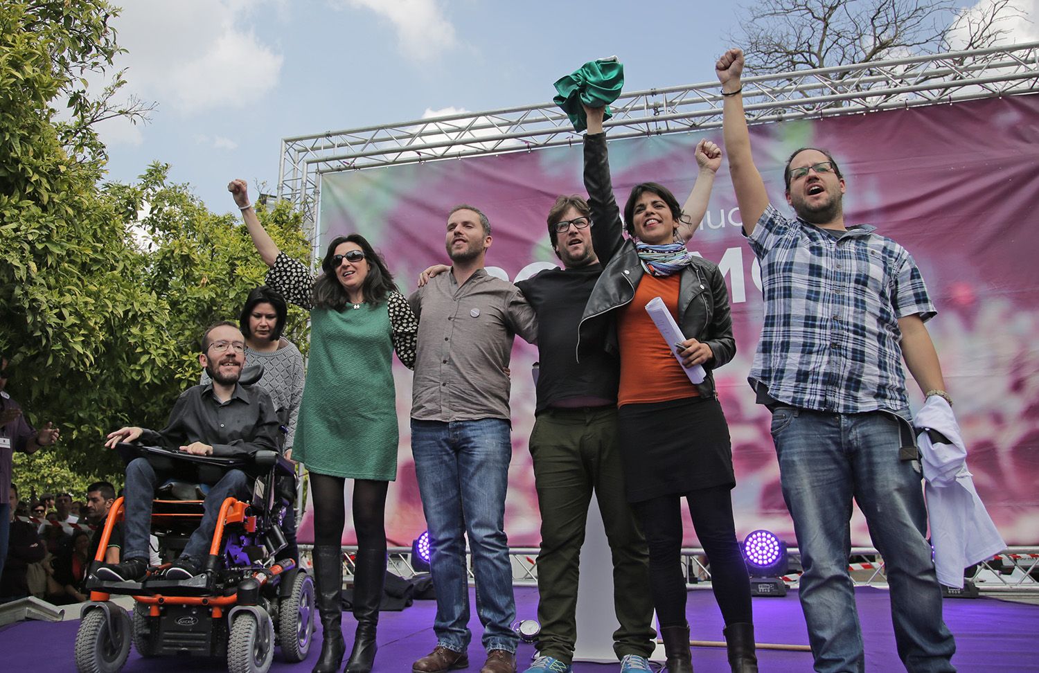 Mitin Podemos Jerez