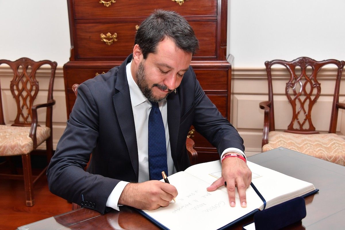Matteo Salvini, en una imagen de archivo. FOTO: USA
