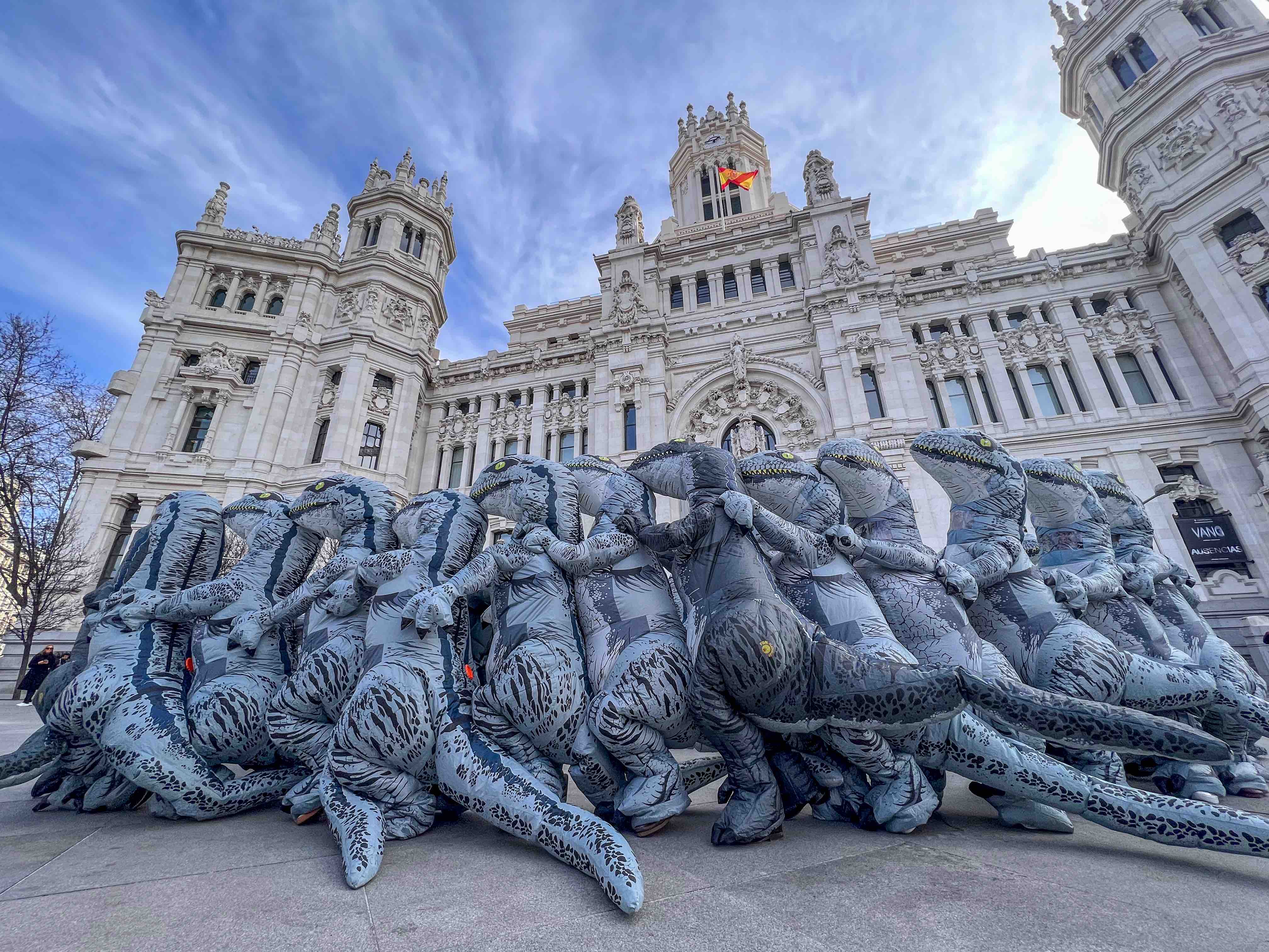 Dinosaurios en Madrid.  GOIKO