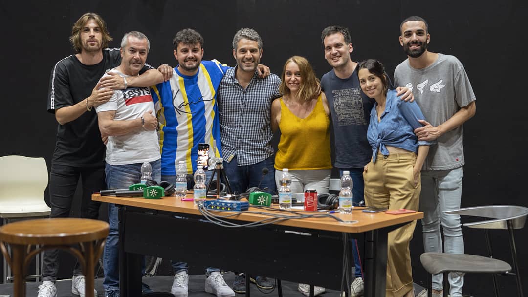 El equipo de 'Abierto a las diez', en una imagen de archivo.