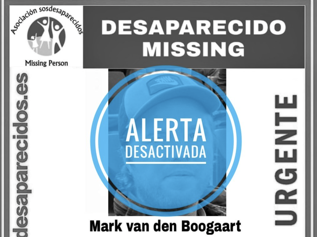 Mark van den Boogart, exjugador del Sevilla Atlético, ha sido localizado en buen estado tras un mes desaparecido.