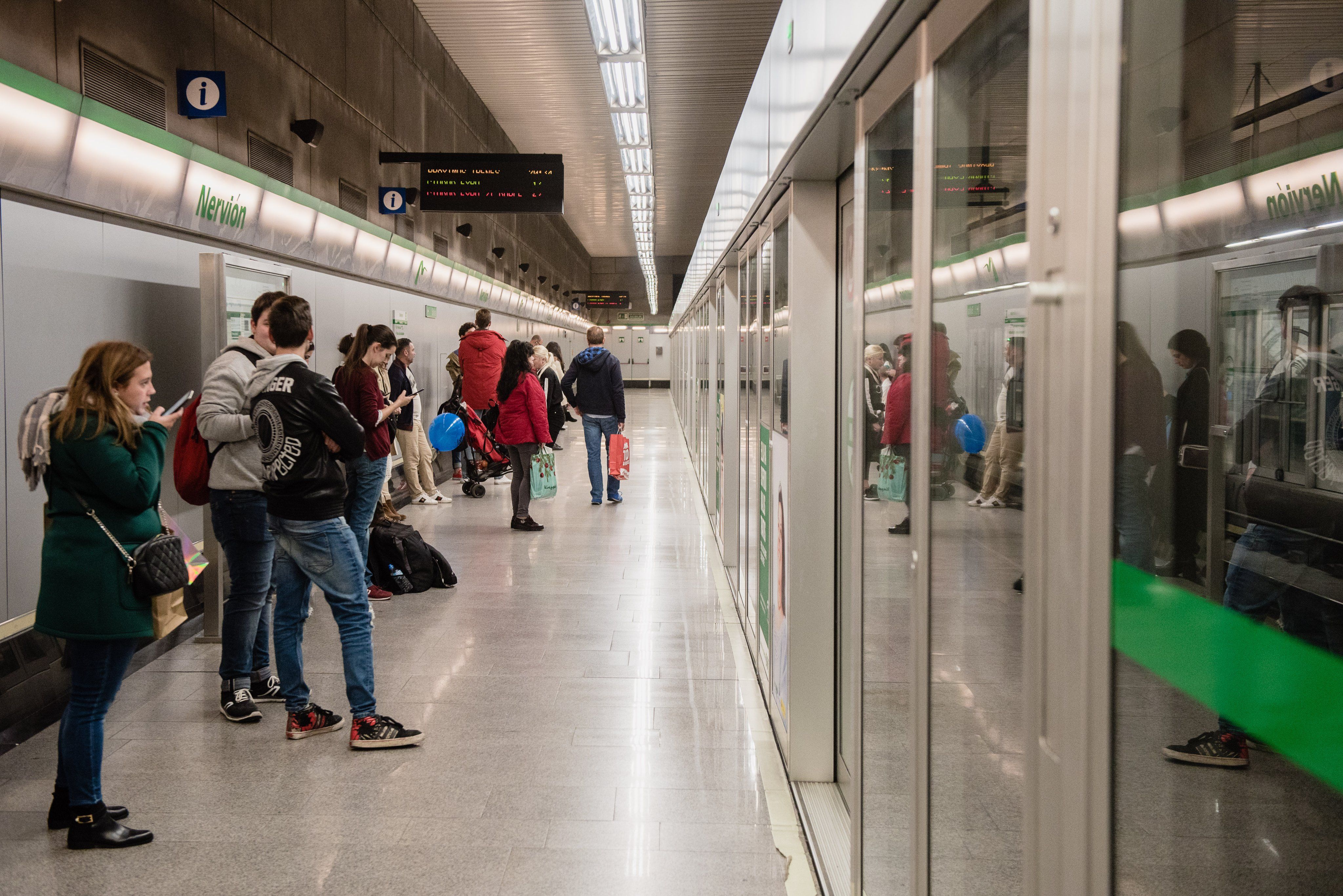 Imagen del Metro de Sevilla.