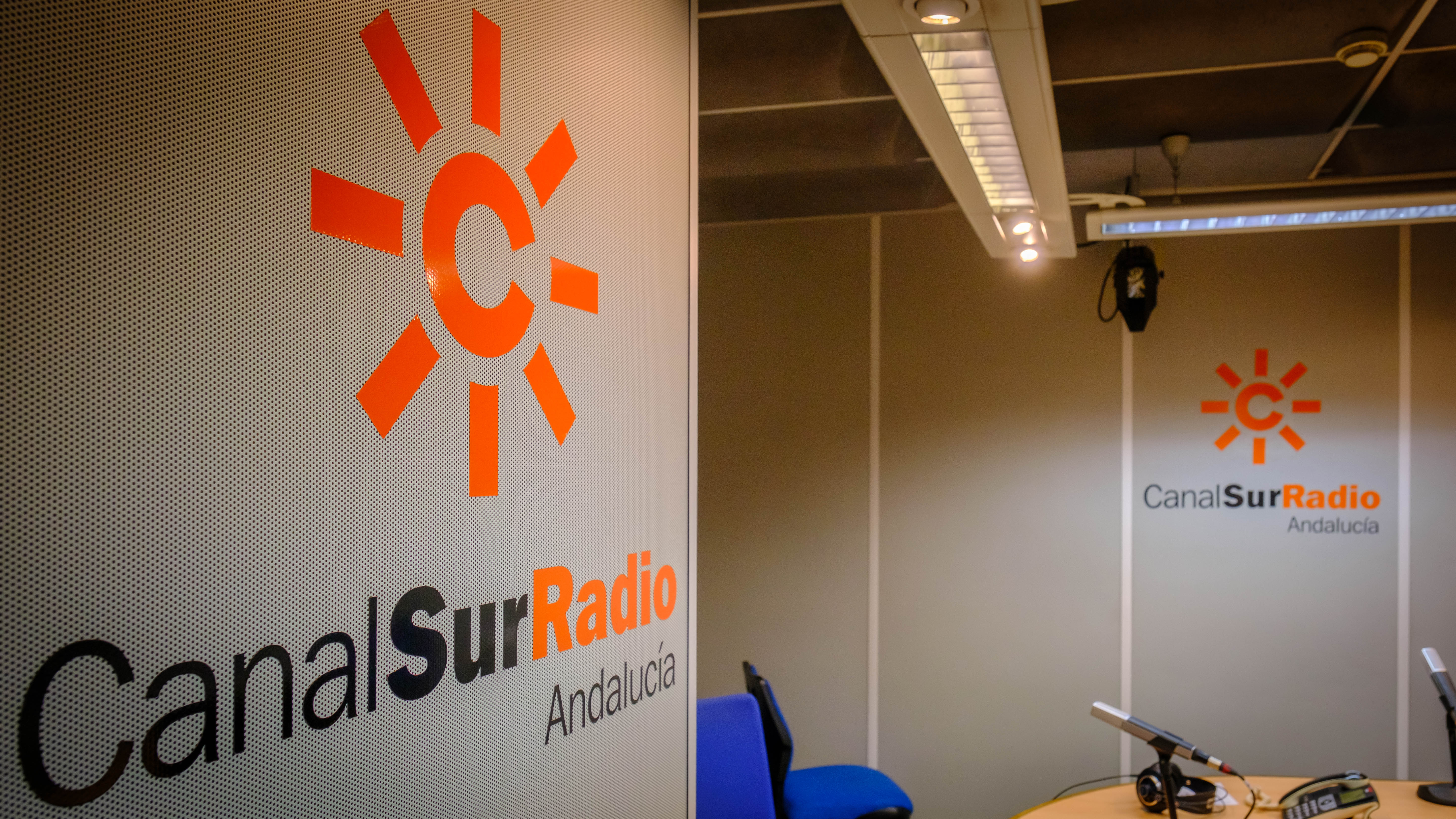 Una imagen de los estudios de Canal Sur Radio.
