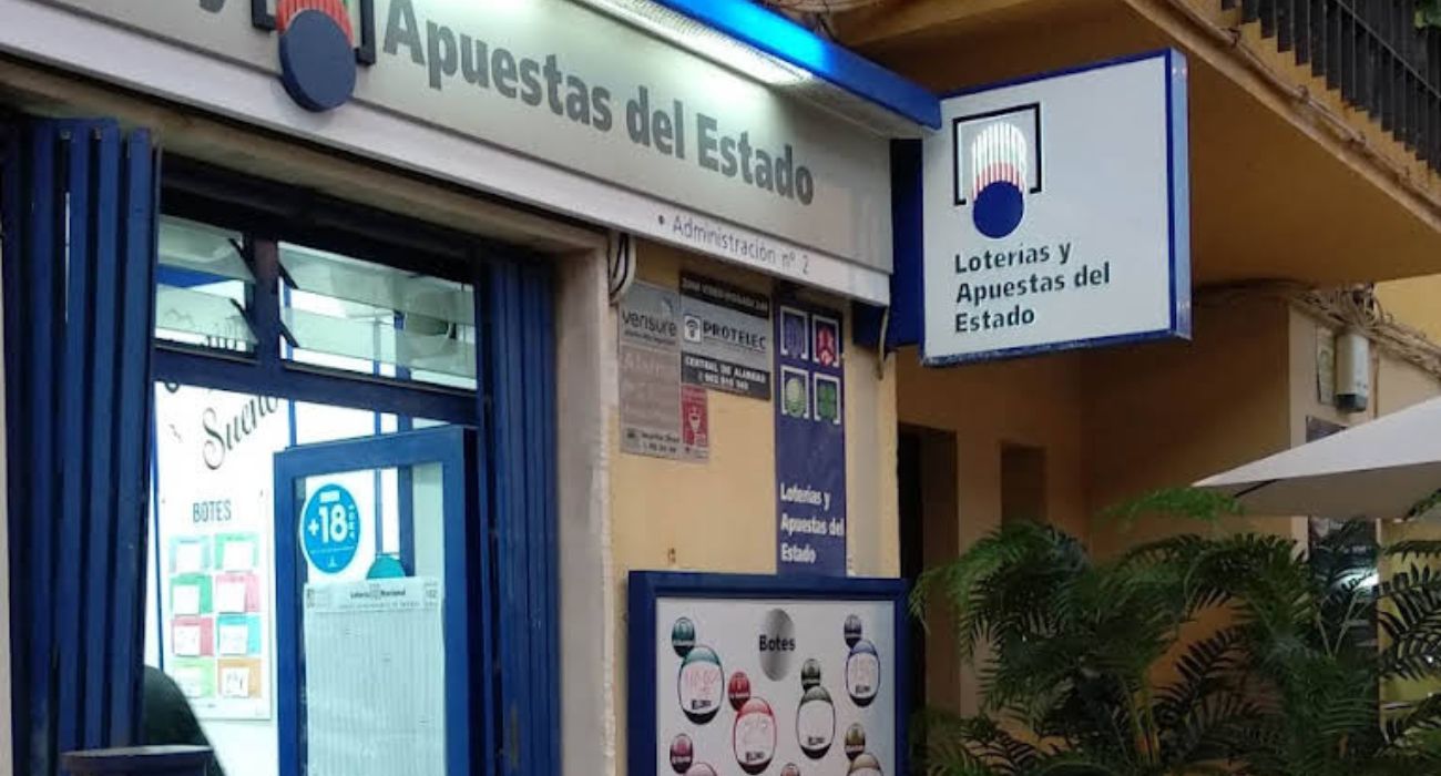 Una administración de loterías de El Puerto de Santa María.