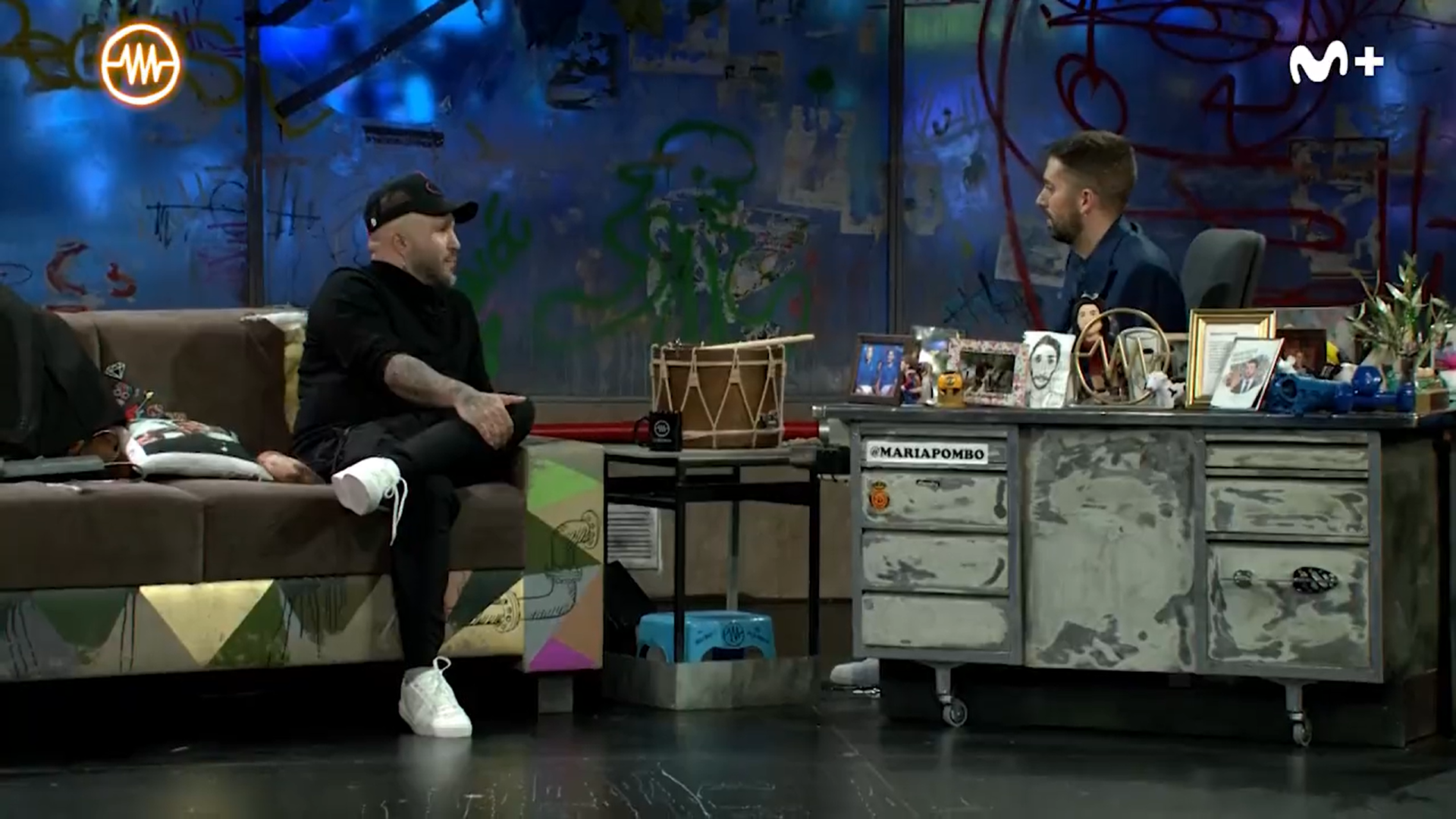 Kiko Rivera junto a David Broncano.