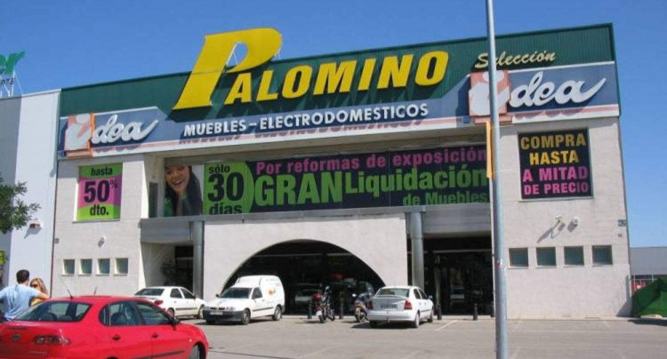 Una imagen del ya desaparecido Muebles Palomino.
