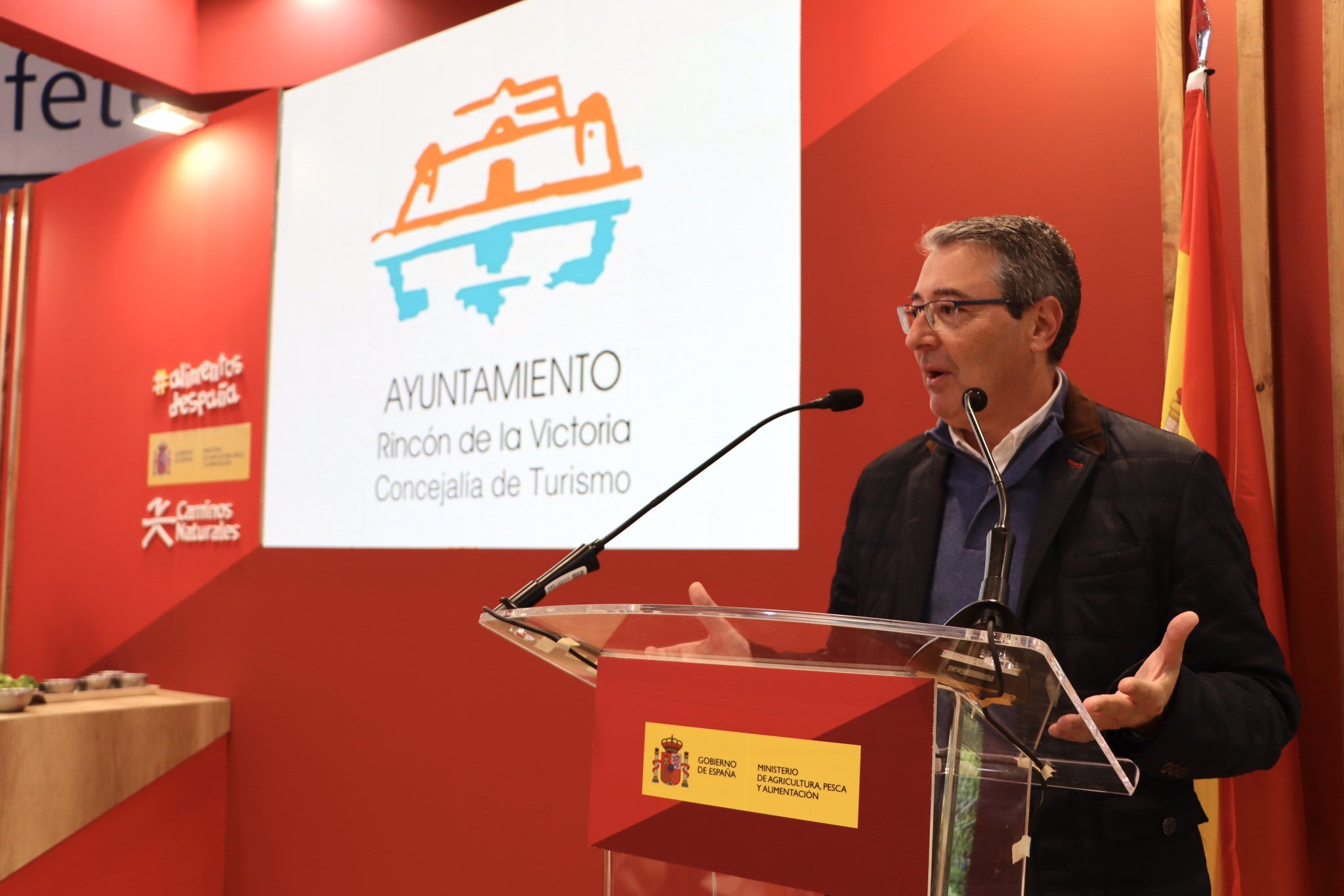 Francisco Saldado, presidente de la Diputación de Málaga y alcalde de Rincón de la Victoria.