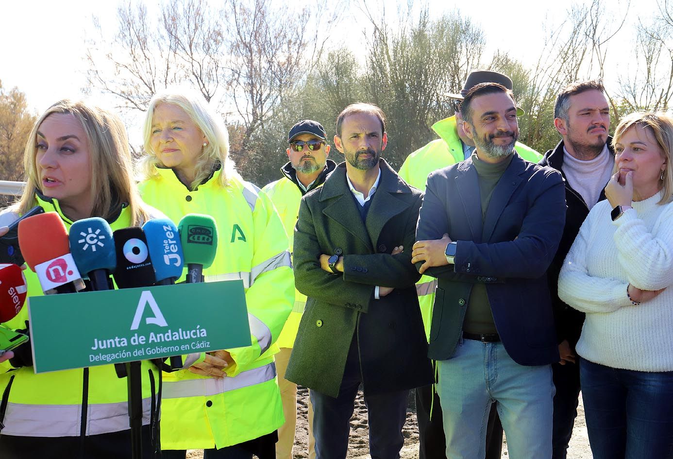 El teniente de alcaldesa José Antonio Díaz, junto a la consejera Marifán Carazo.