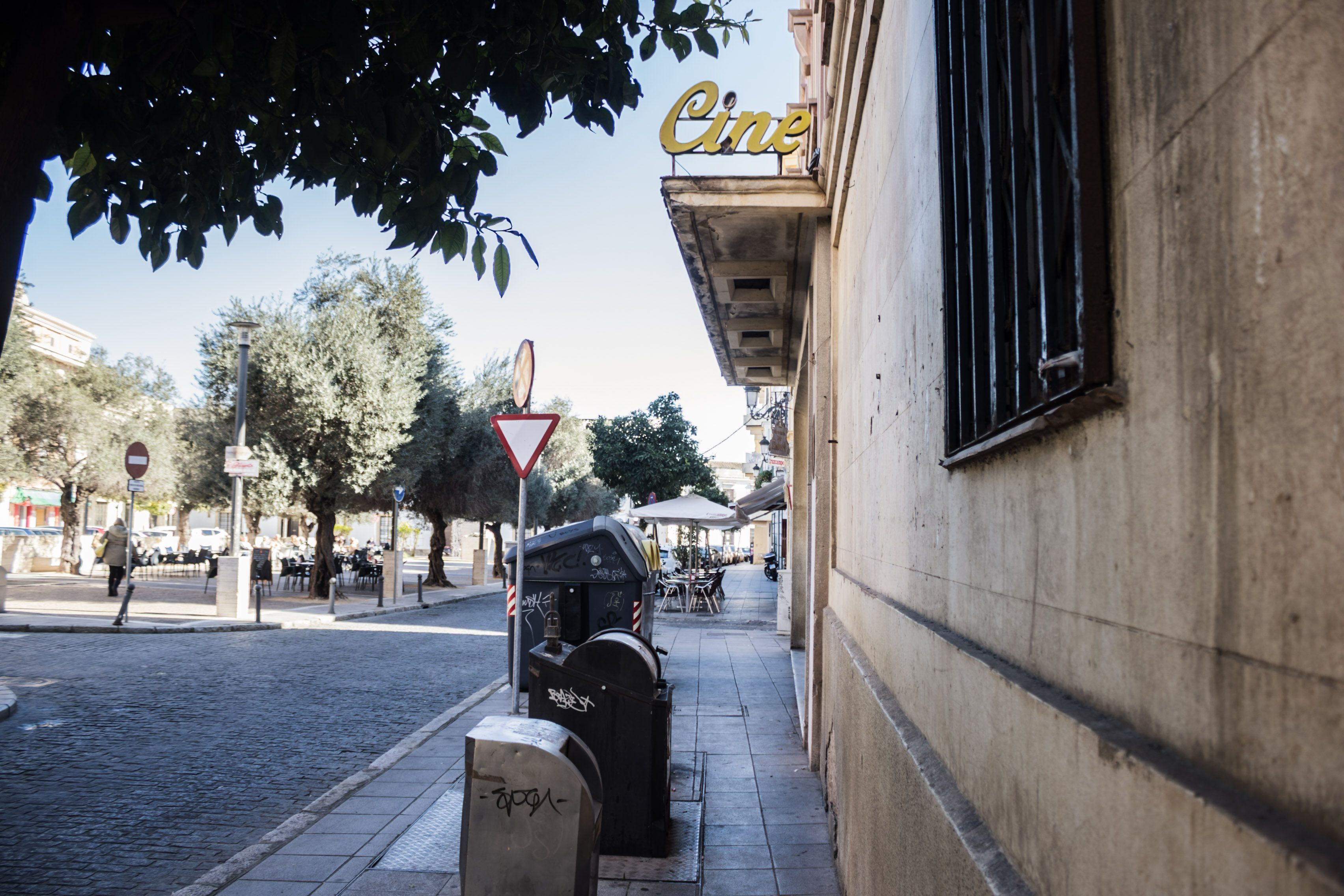 Imagen actual de los exteriores del Cine Jerezano.