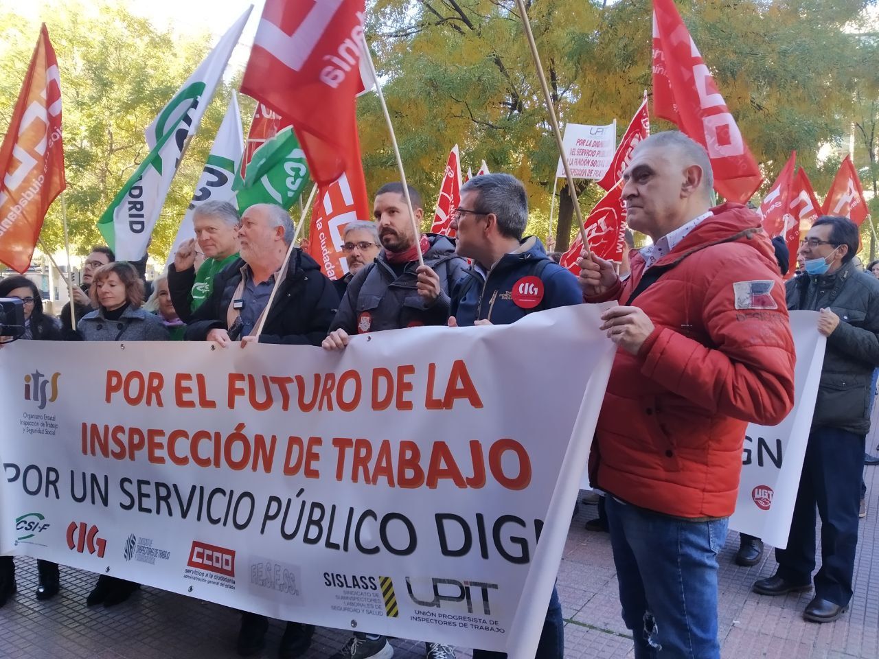 Una de las movilizaciones de la Inspección de Trabajo.