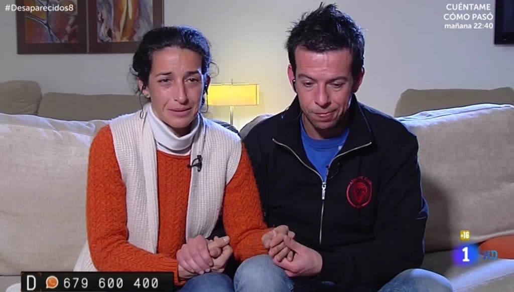 Patricia Ramírez y Gabriel Cruz, padres del 'pescaíto'. FOTO: TVE