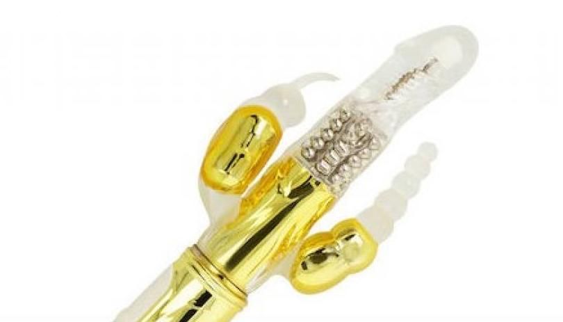 El vibrador de oro que vende Dream Love.