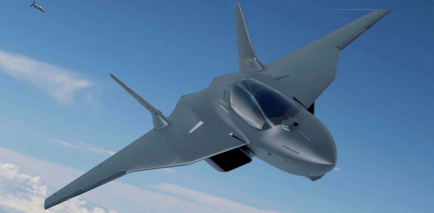 Imagen del futuro avión combate europeo.