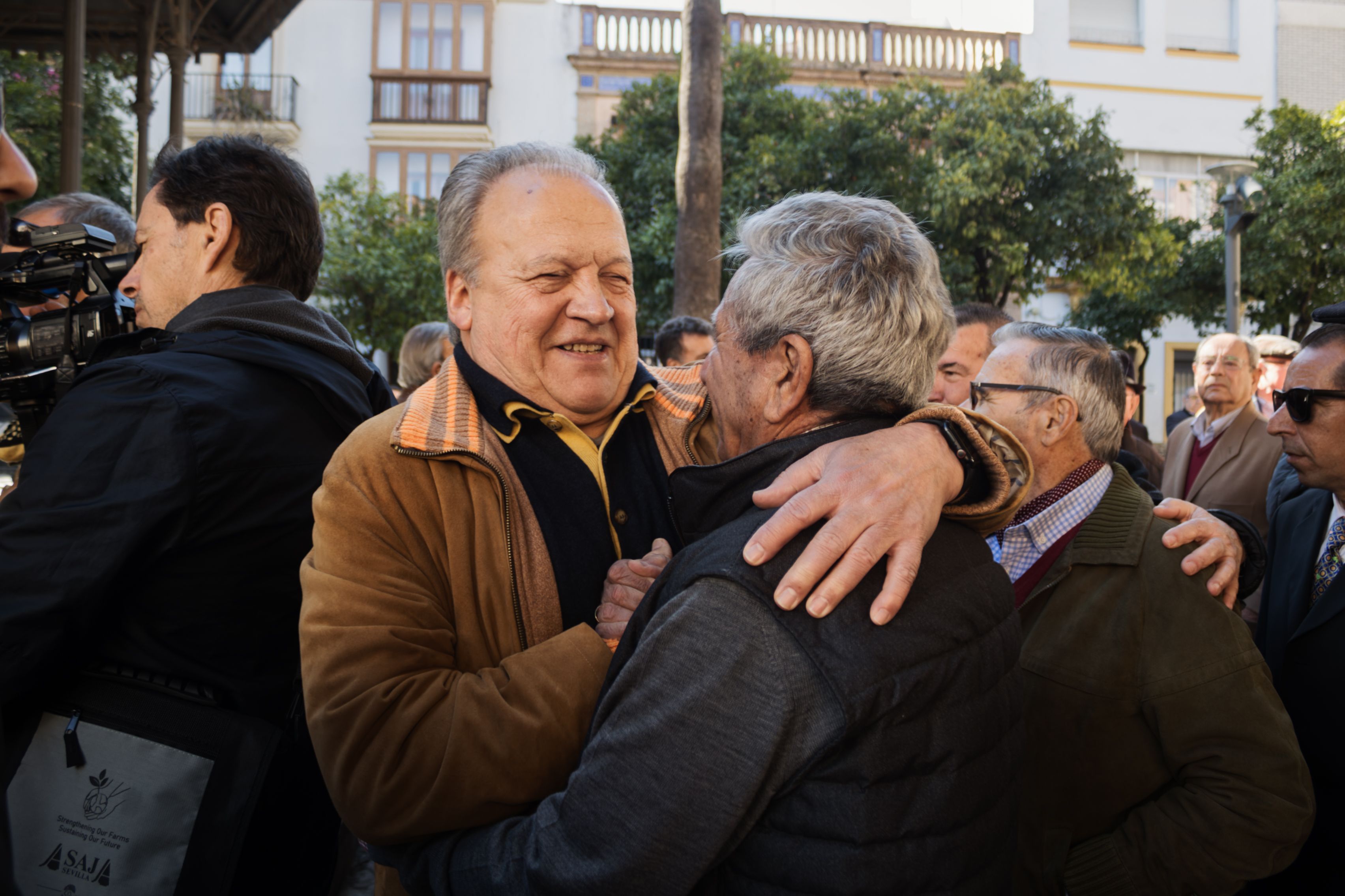 Concentración de la plataforma pro-indulto de Pacheco