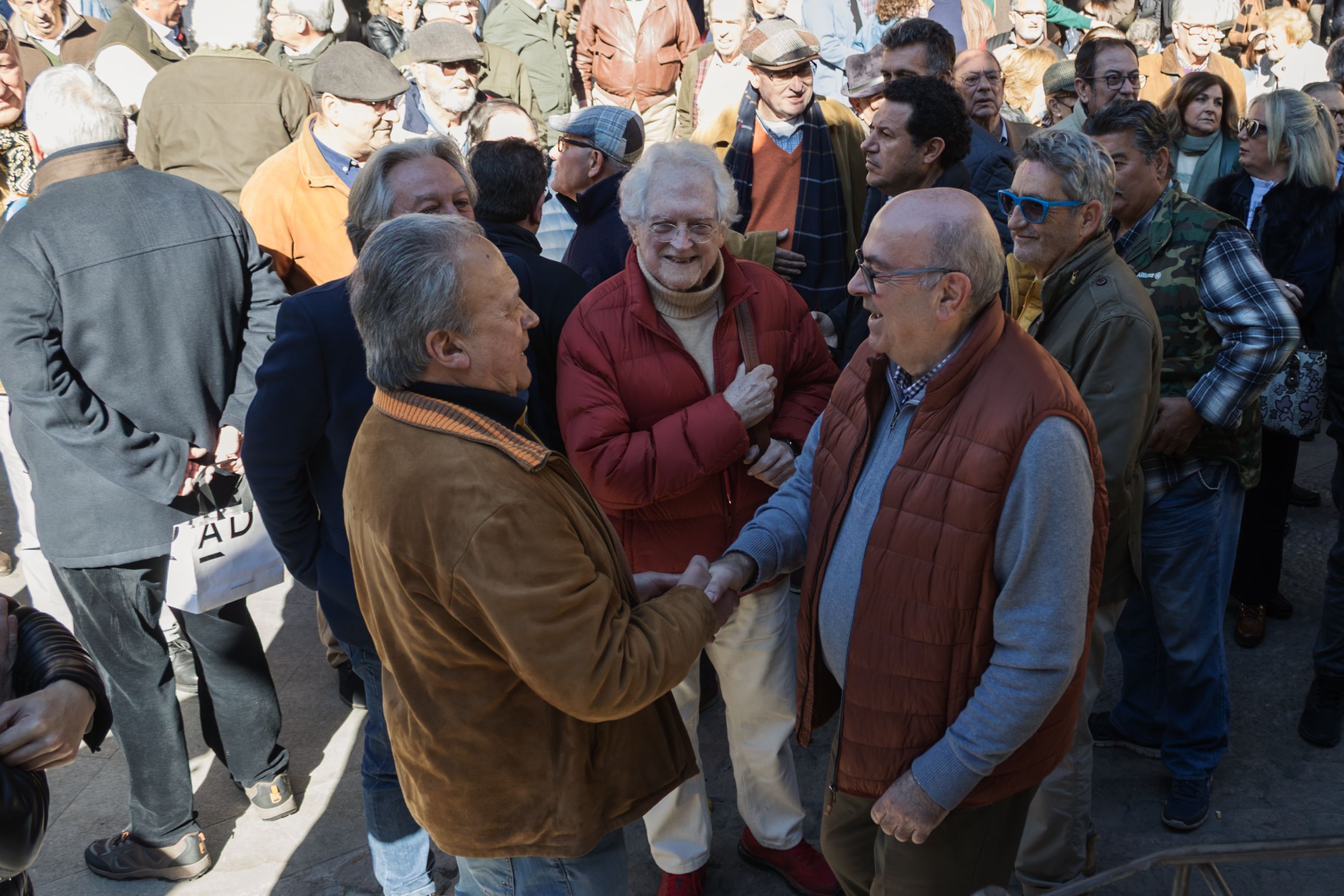 Concentración de la plataforma pro-indulto de Pacheco