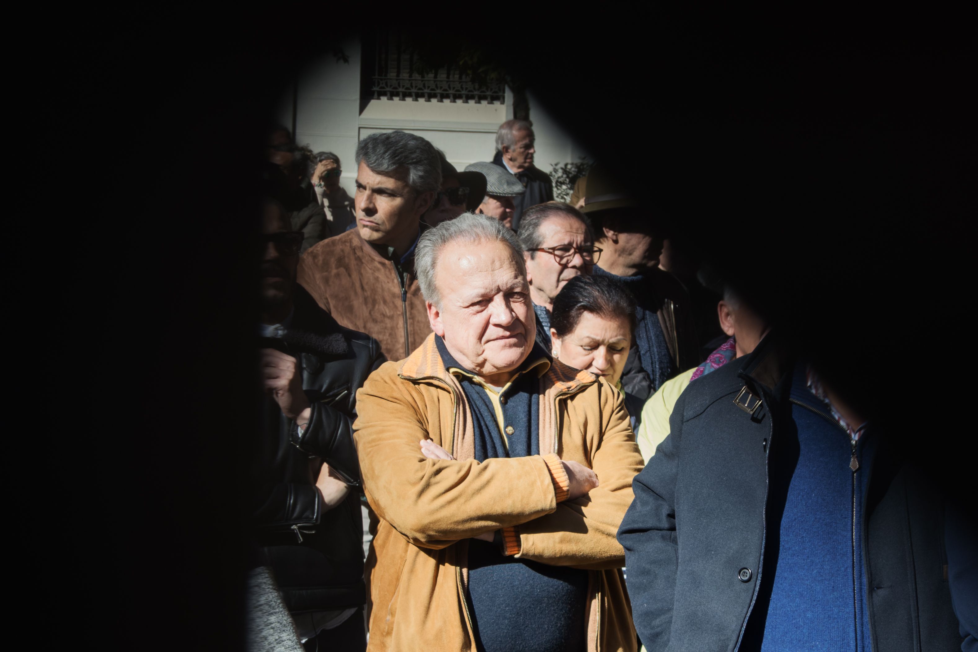 Concentración de la plataforma pro-indulto de Pacheco