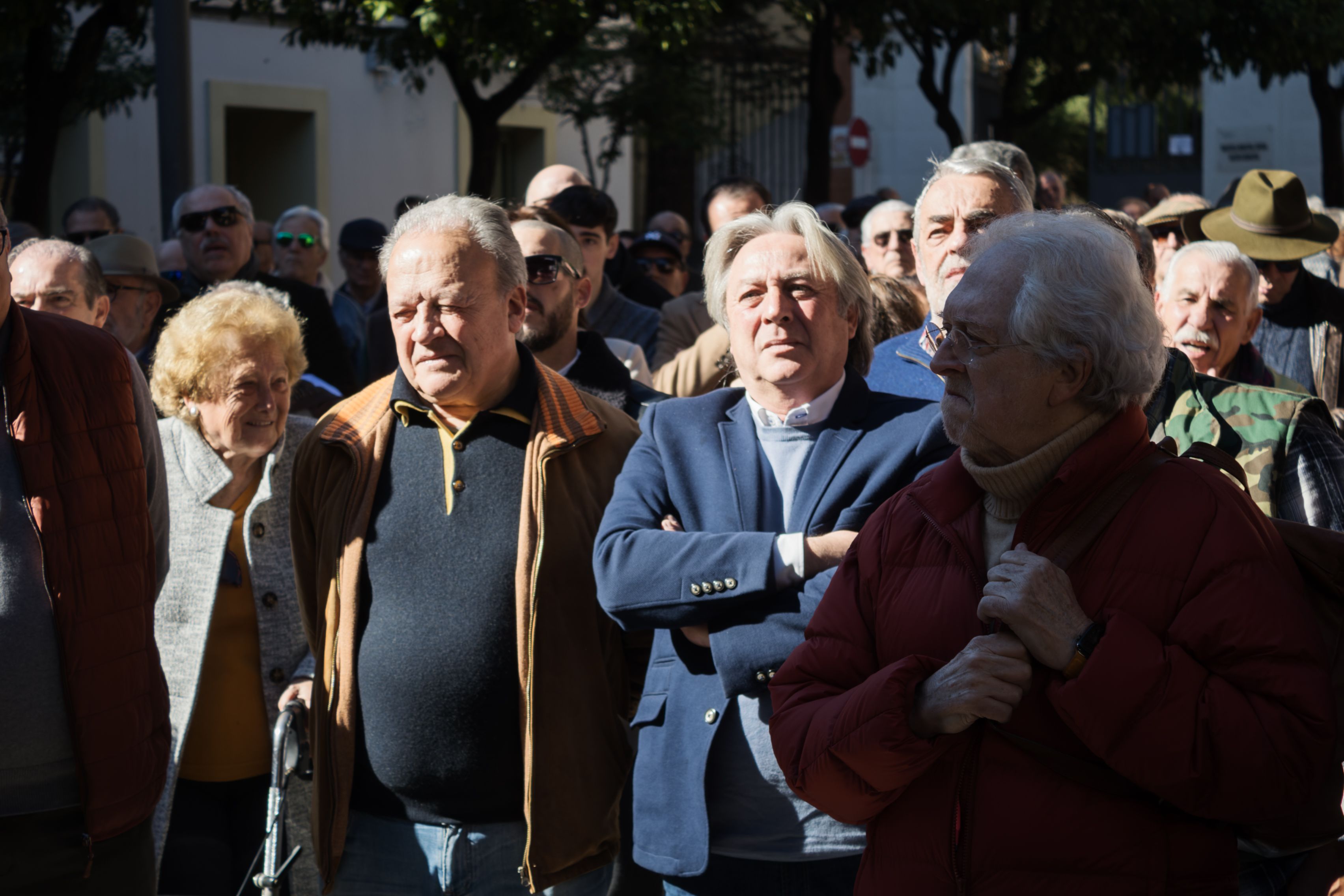 Concentración de la plataforma pro-indulto de Pacheco