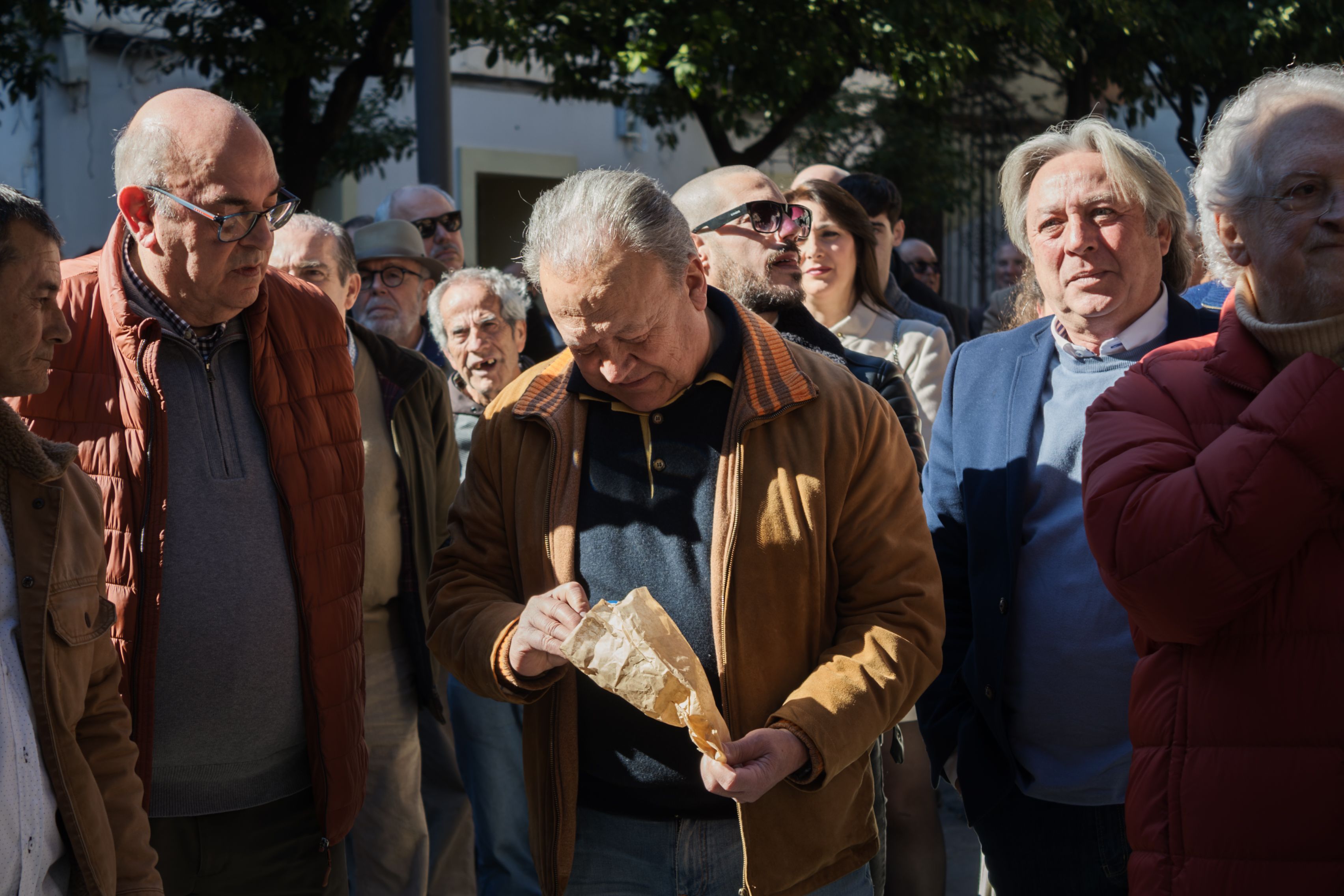 Concentración de la plataforma pro-indulto de Pacheco