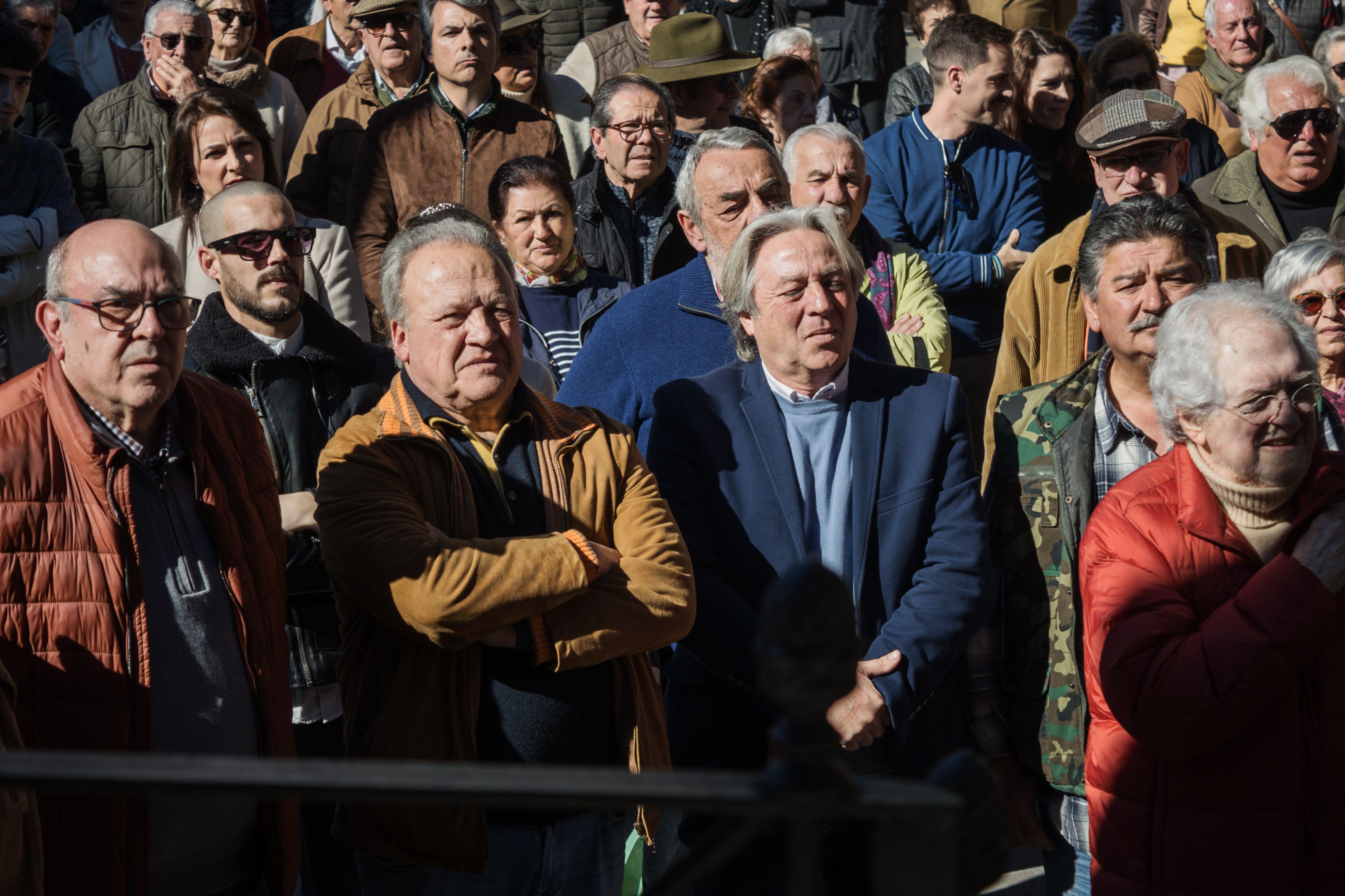 Concentración de la plataforma pro-indulto de Pacheco