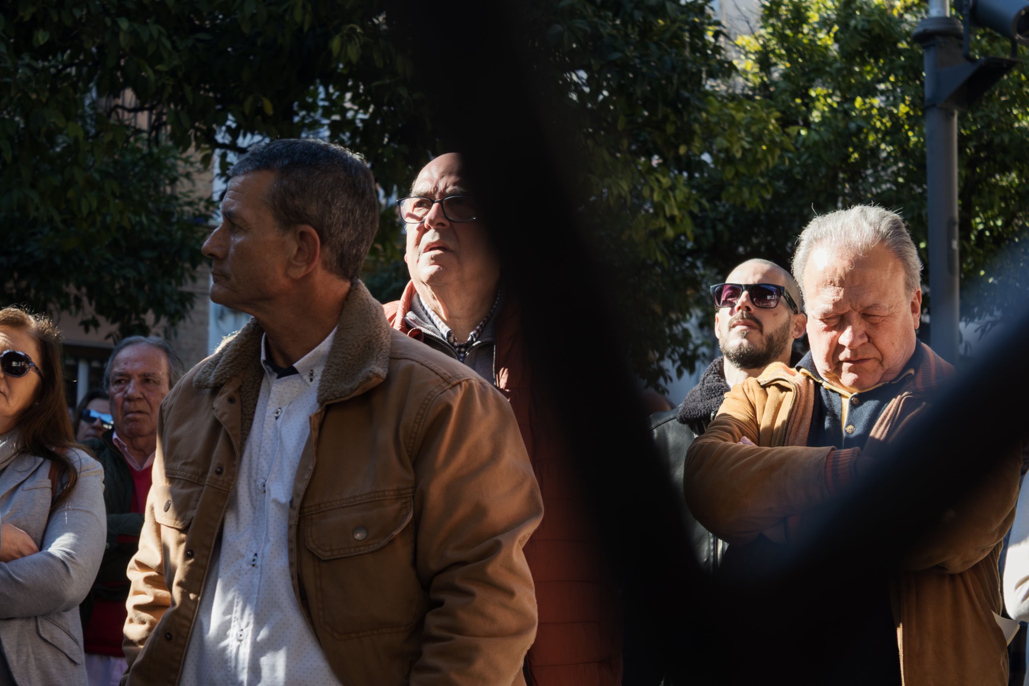 Concentración de la plataforma pro-indulto de Pacheco