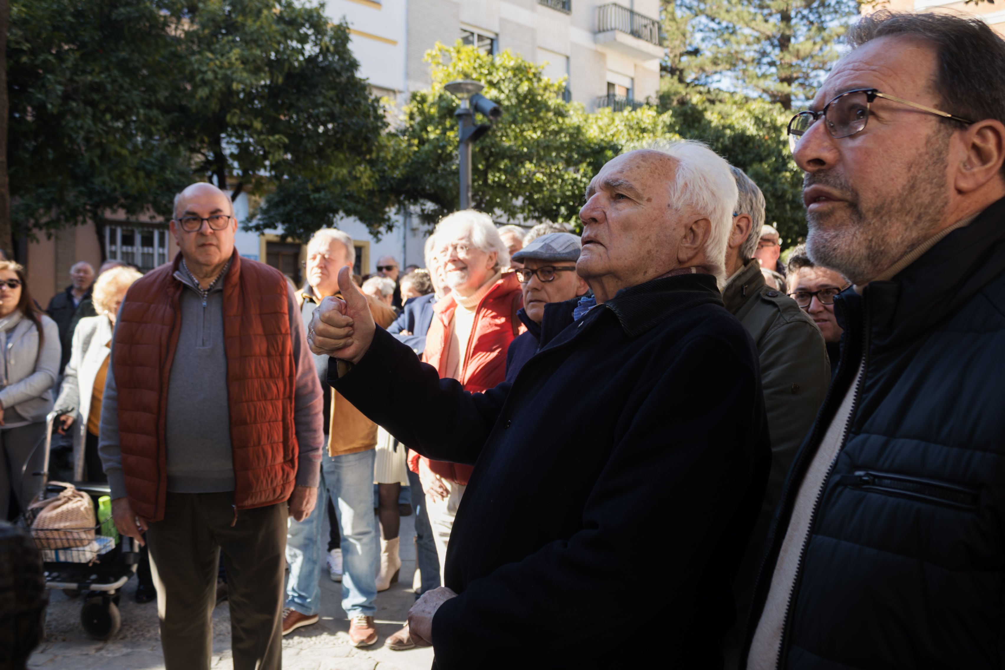 Concentración de la plataforma pro-indulto de Pacheco