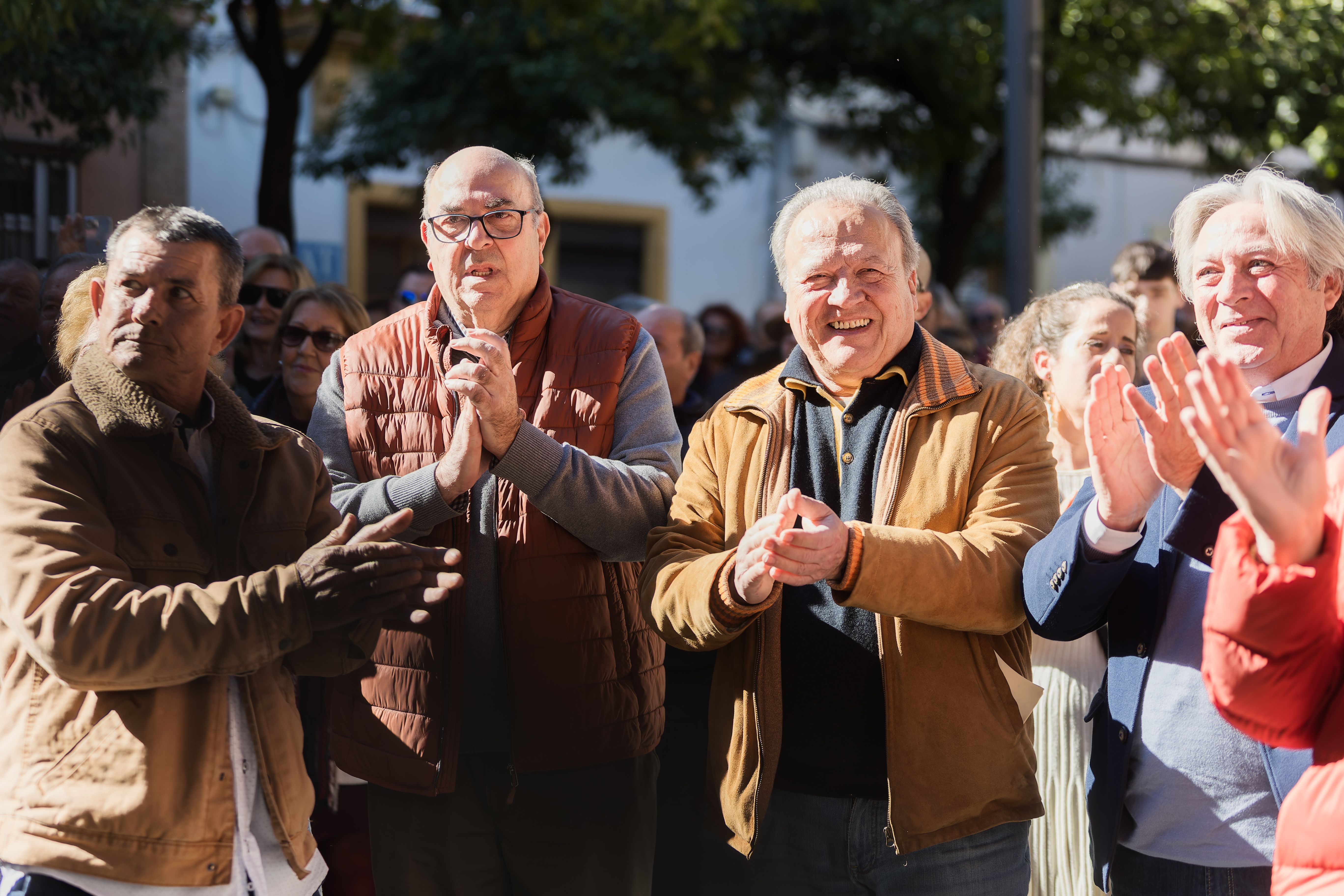 Concentración de la plataforma pro-indulto de Pacheco