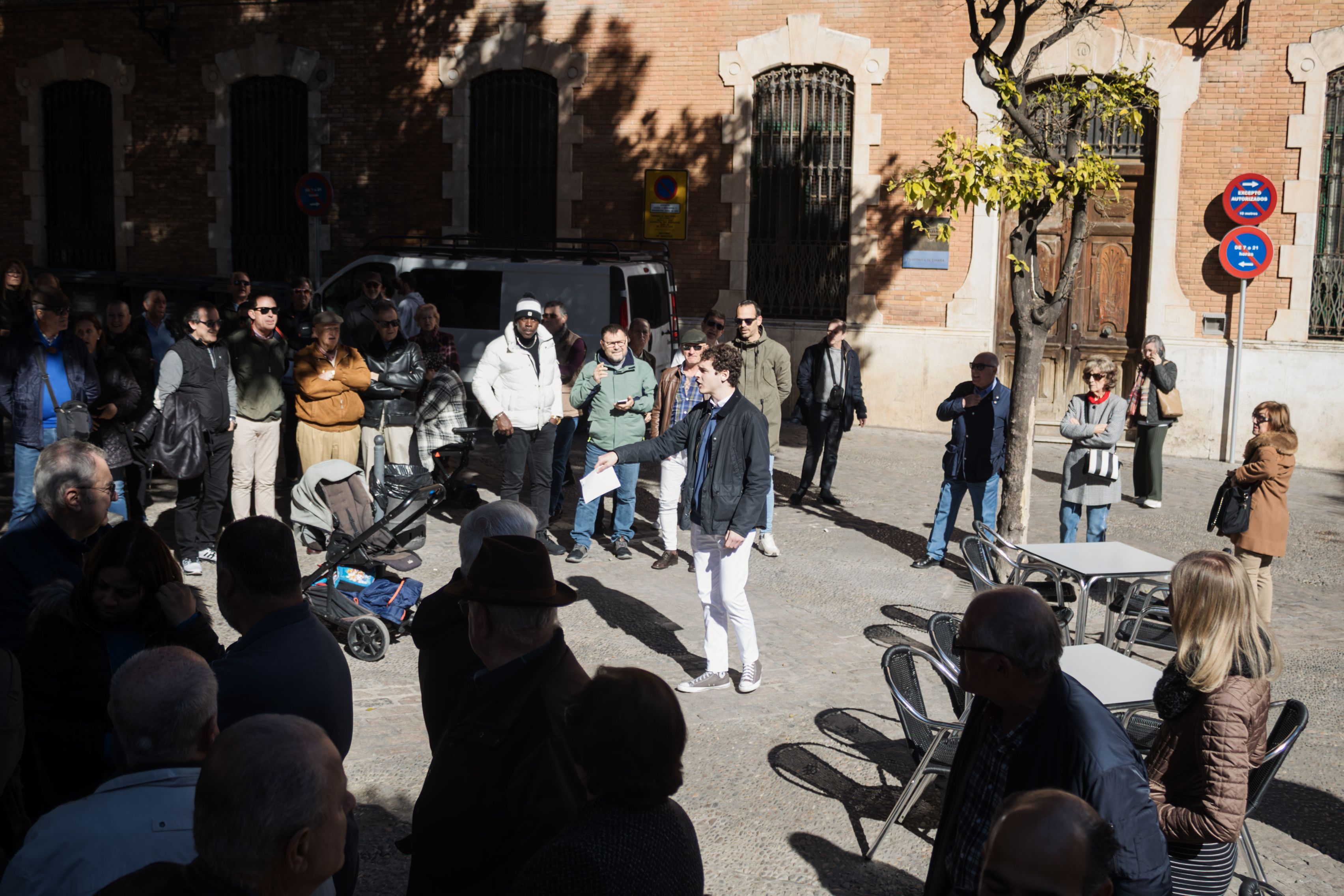 Imagen del joven que ha rechazado el indulto para Pedro Pacheco.