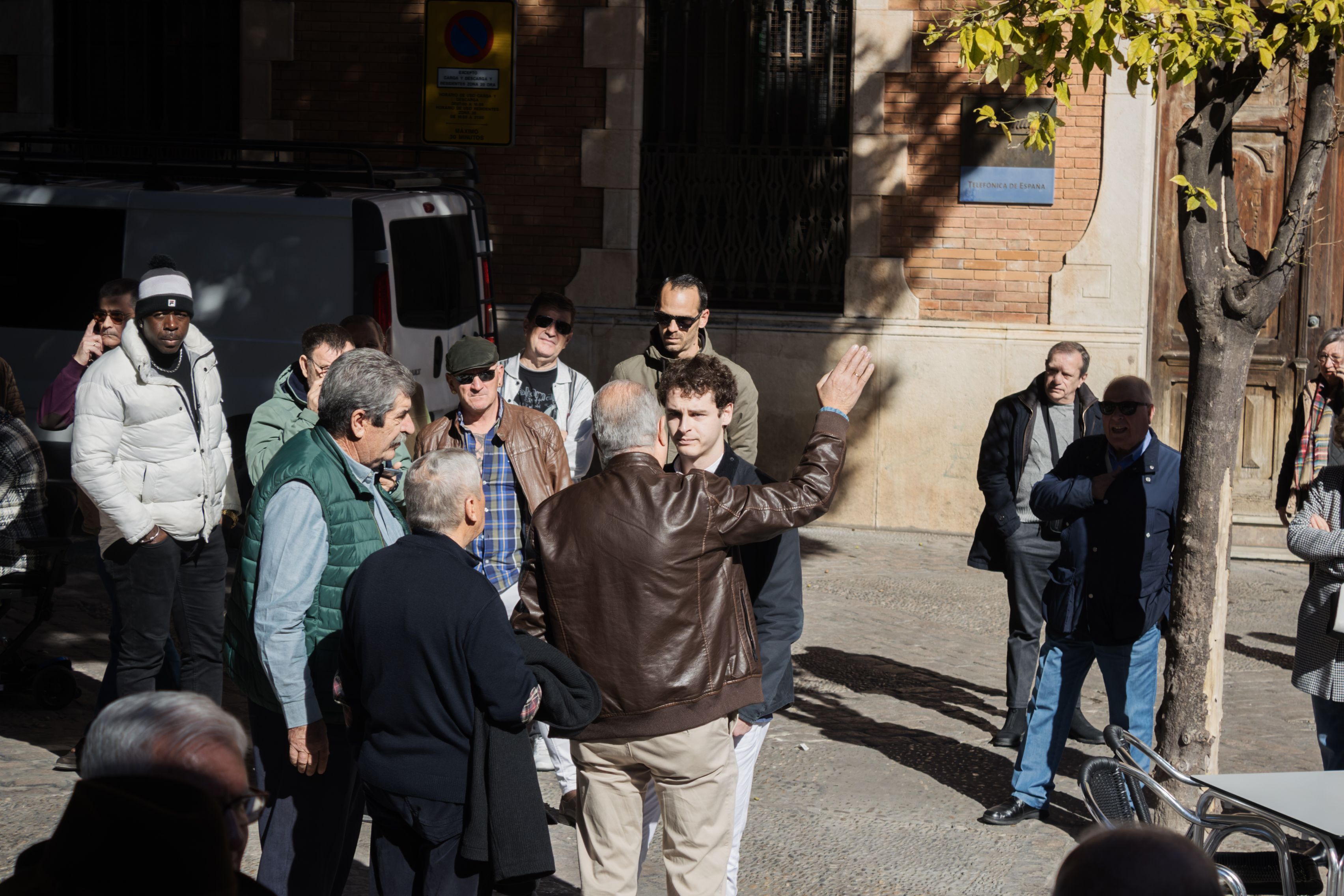 Concentración de la plataforma pro-indulto de Pacheco