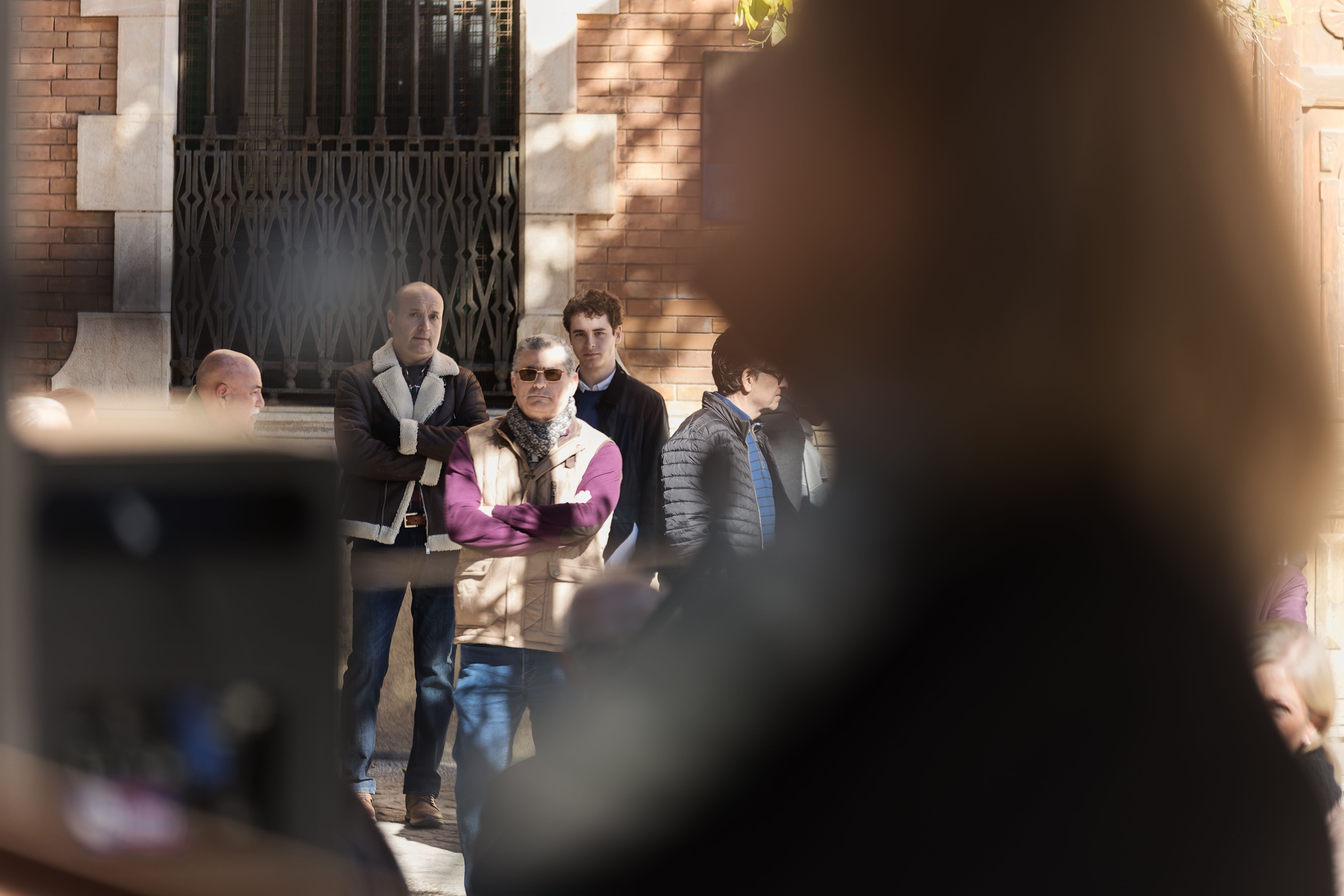 Concentración de la plataforma pro-indulto de Pacheco