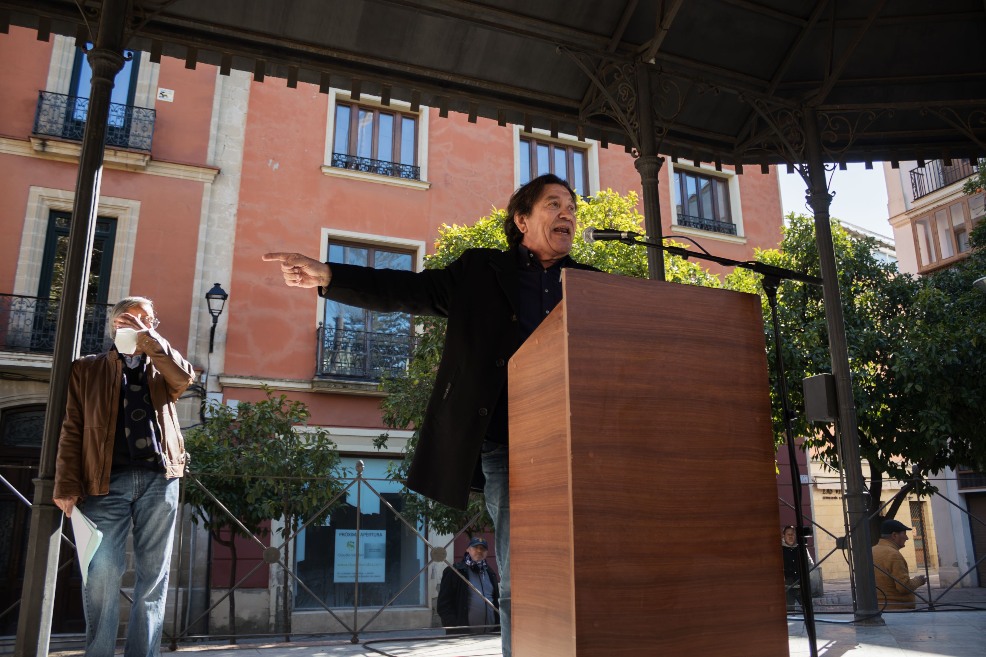 Barroso, intenso en su discurso.  CANDELA NUÑEZ