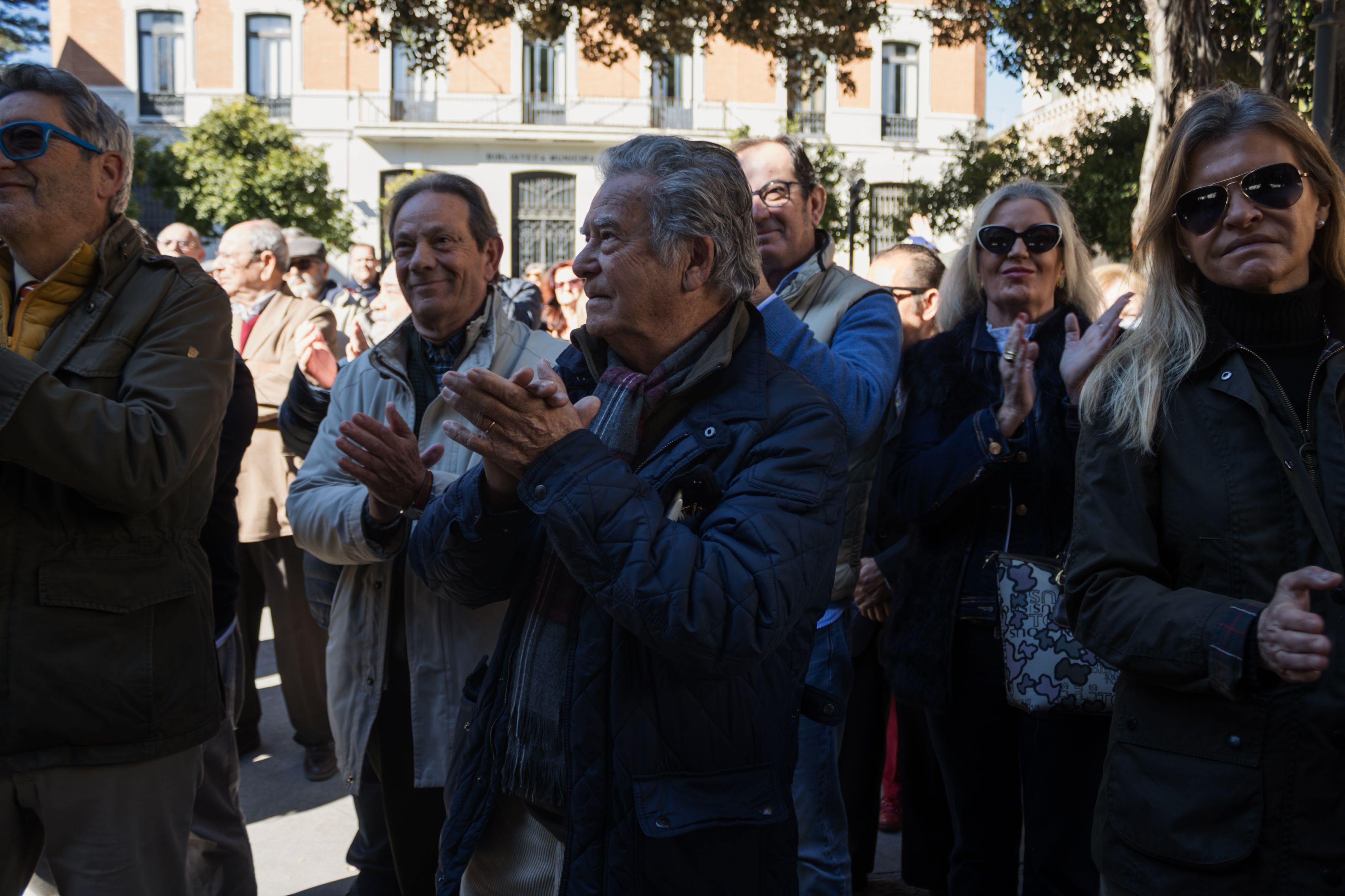 Concentración de la plataforma pro-indulto de Pacheco