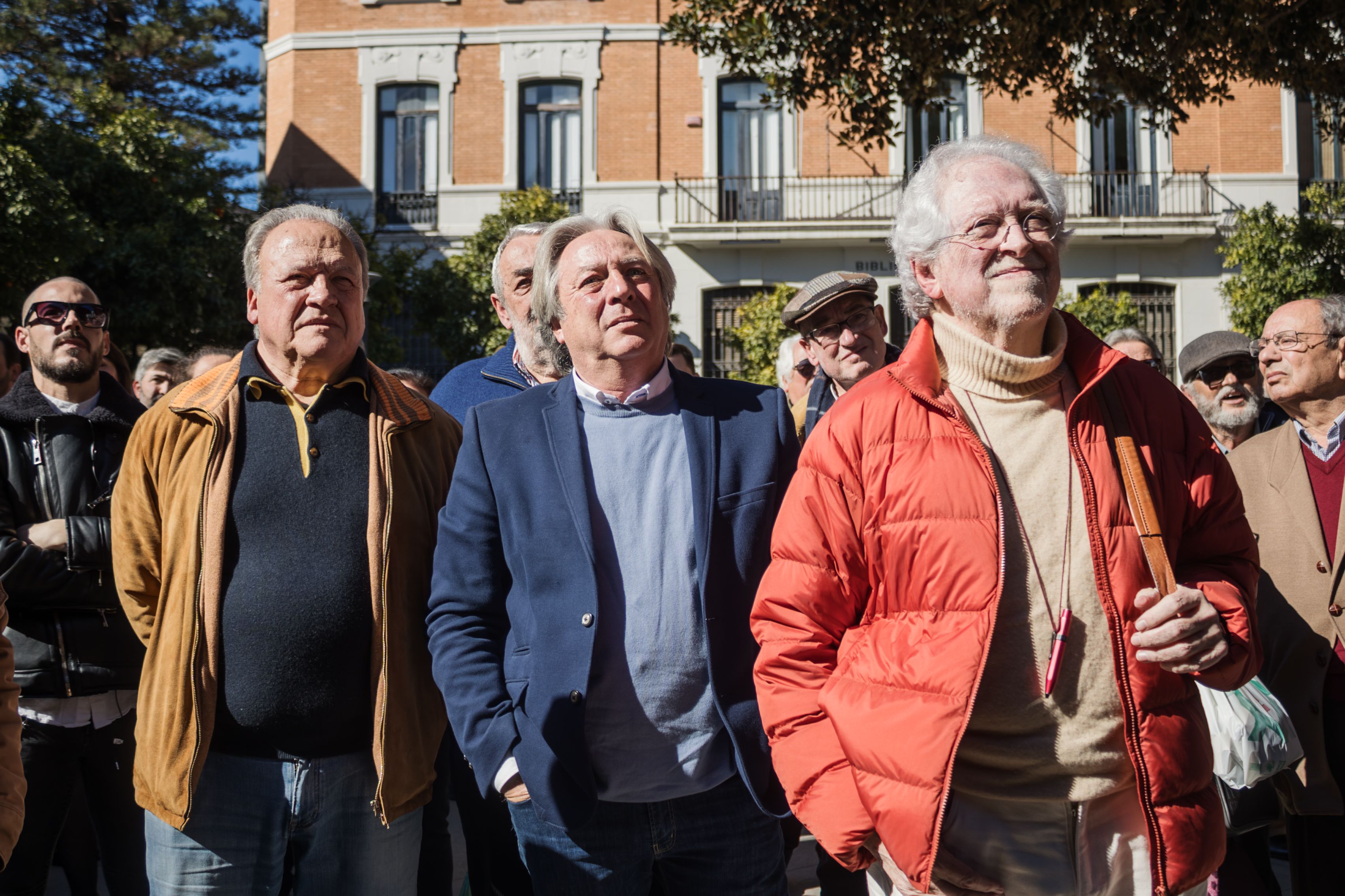 Concentración de la plataforma pro-indulto de Pacheco