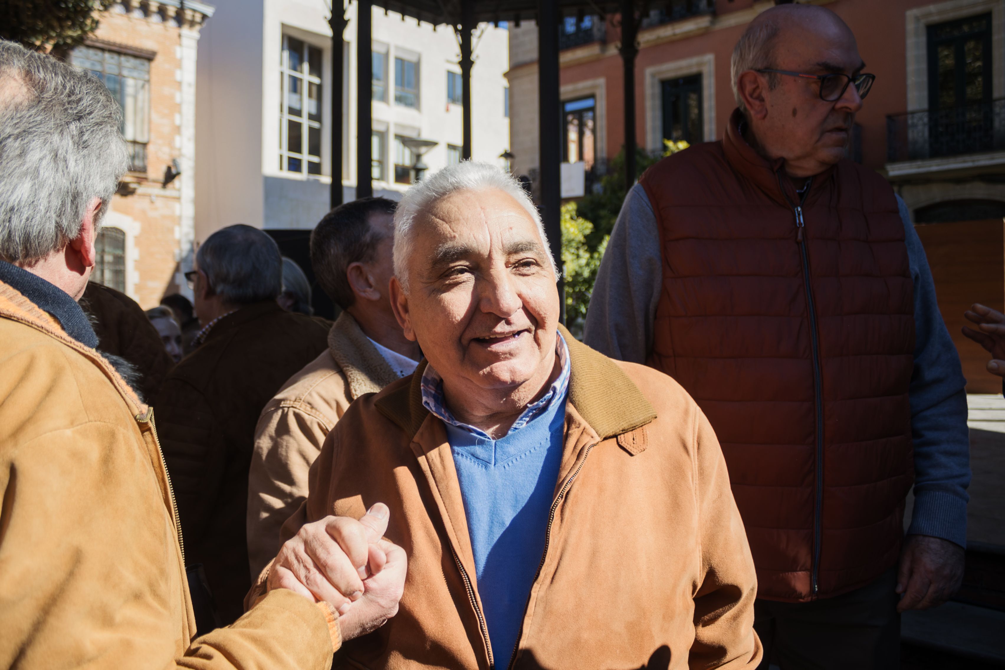 Concentración de la plataforma pro-indulto de Pacheco