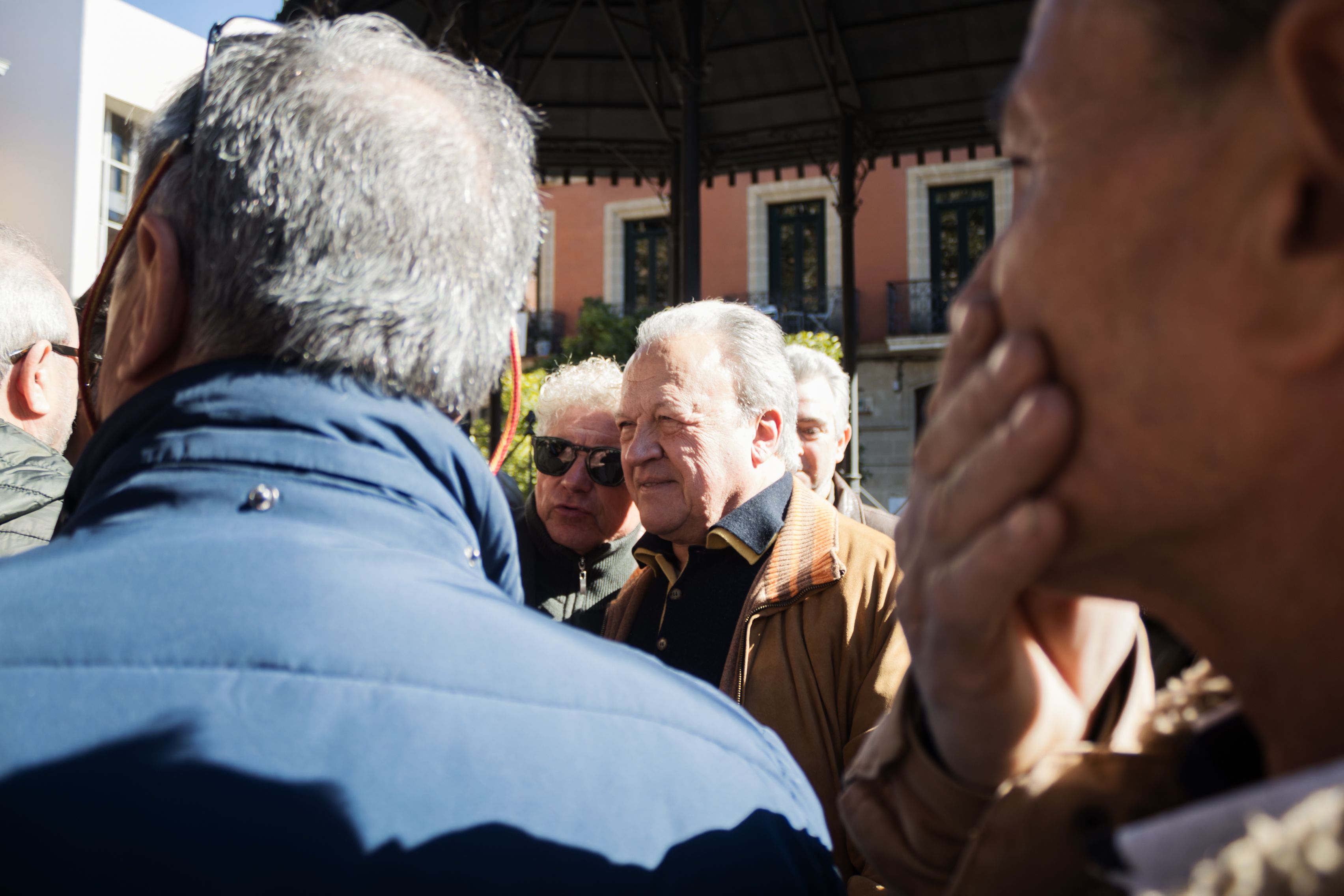 Concentración de la plataforma pro-indulto de Pacheco