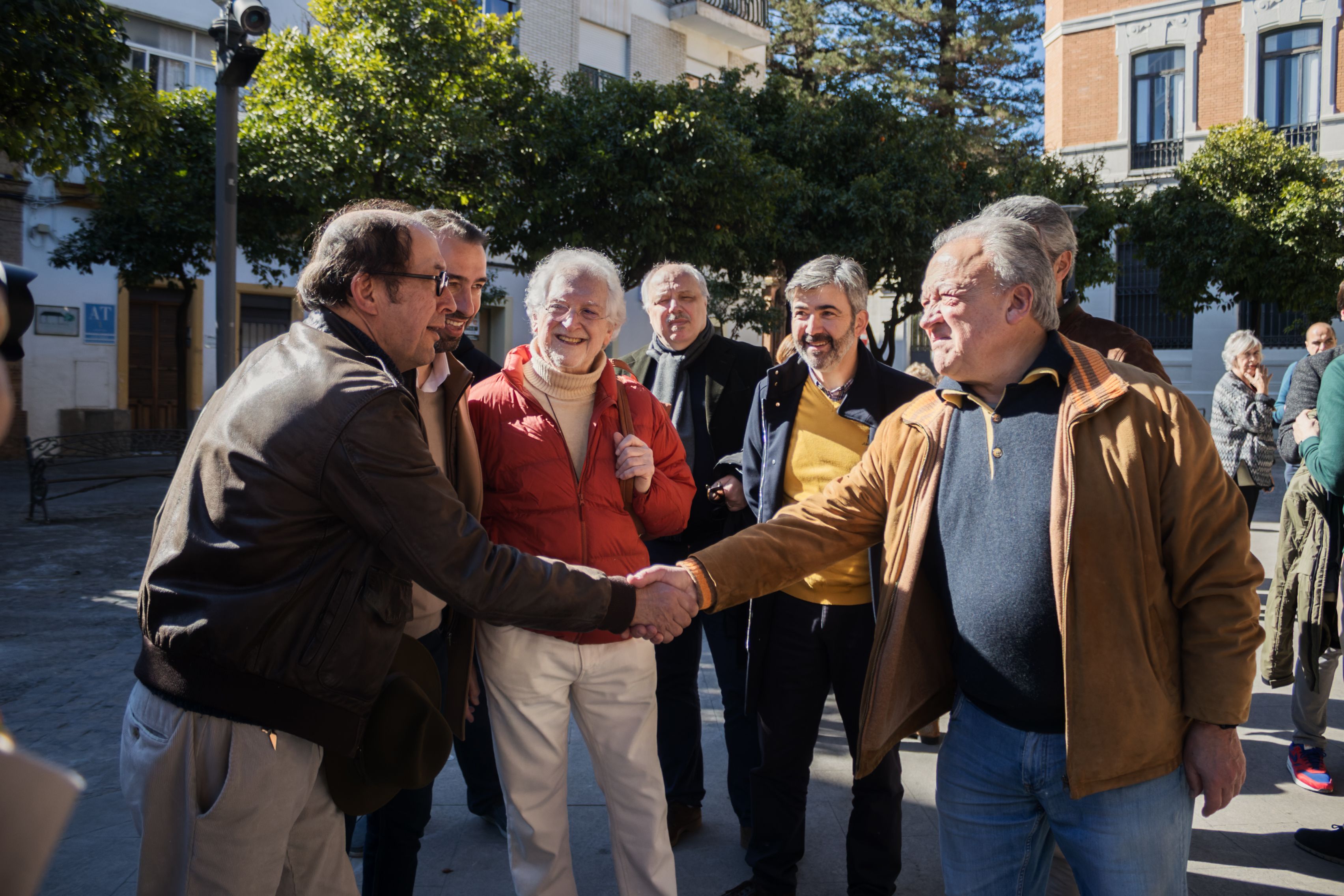 Concentración de la plataforma pro-indulto de Pacheco