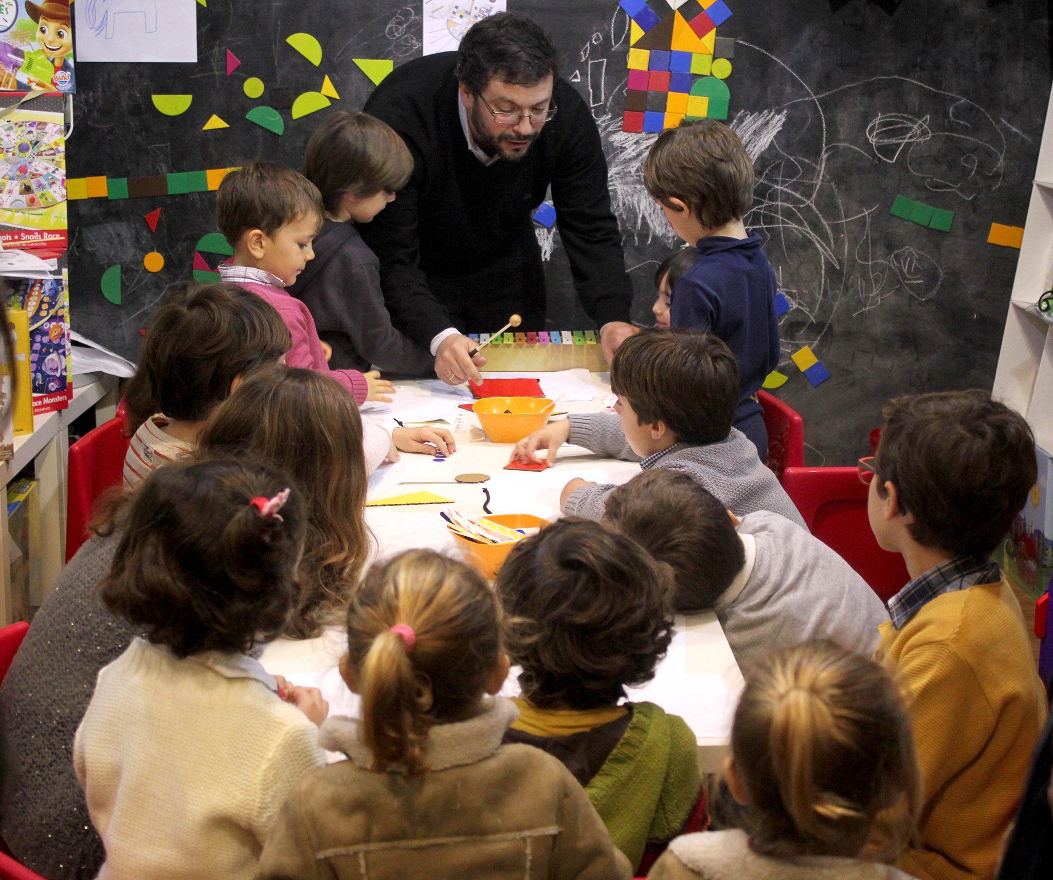 Uno de los talleres de ¡Ya voy mamá!
