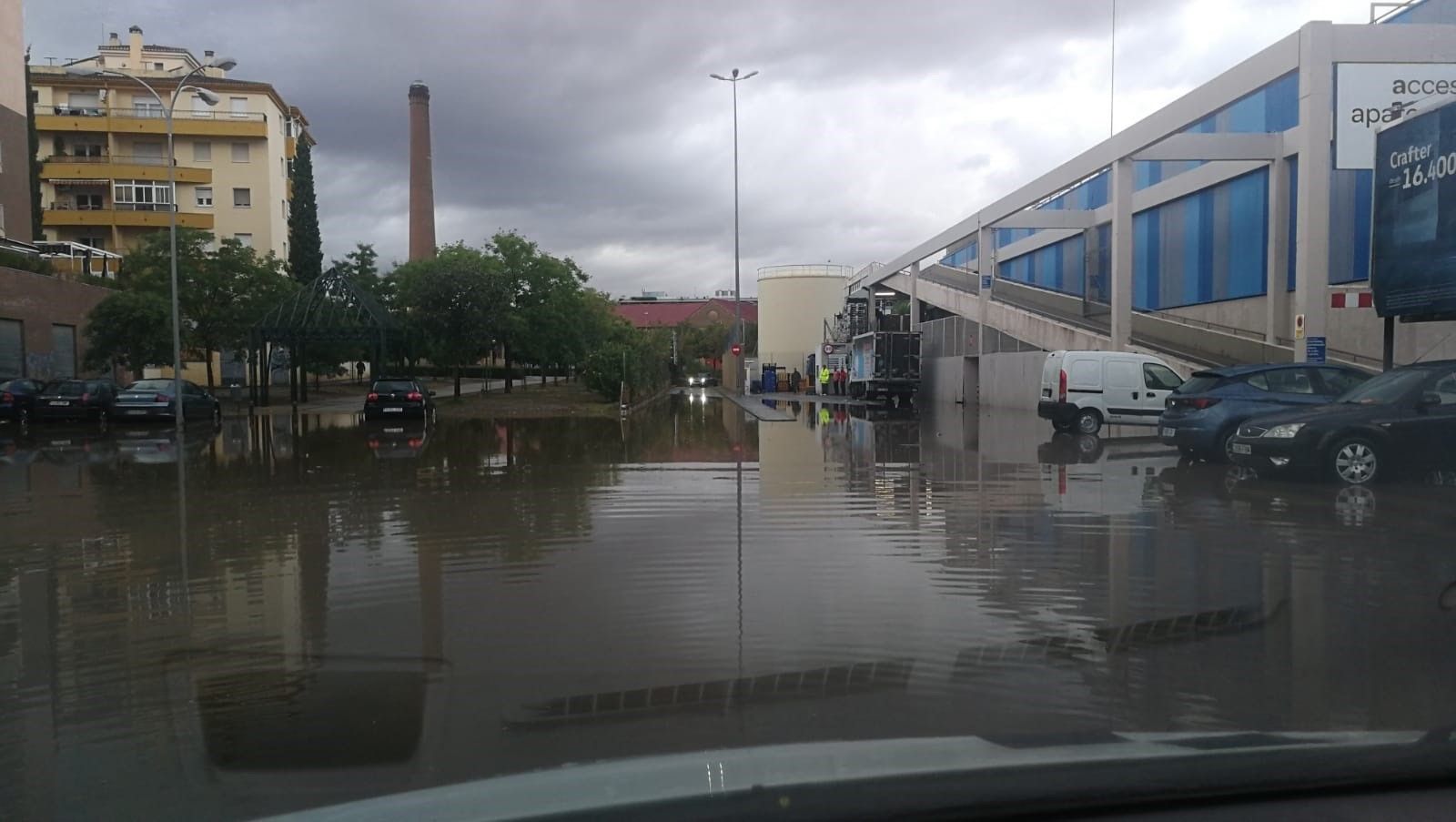 Inundaciones en Granada.