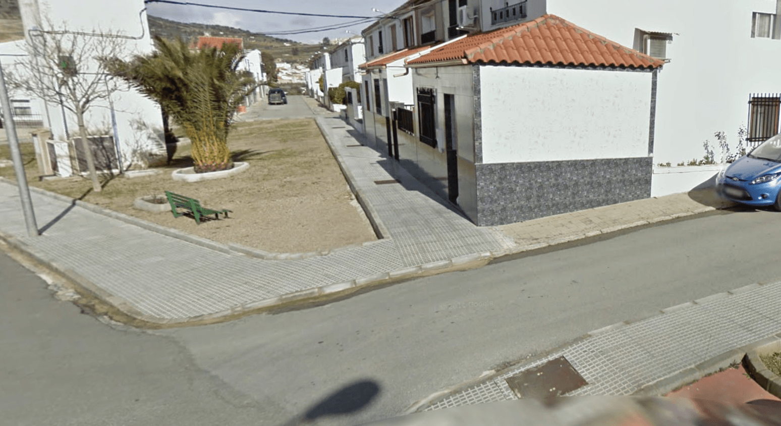 Zona de la localidad cordobesa donde ha tenido lugar el suceso, en una imagen de Google Maps.