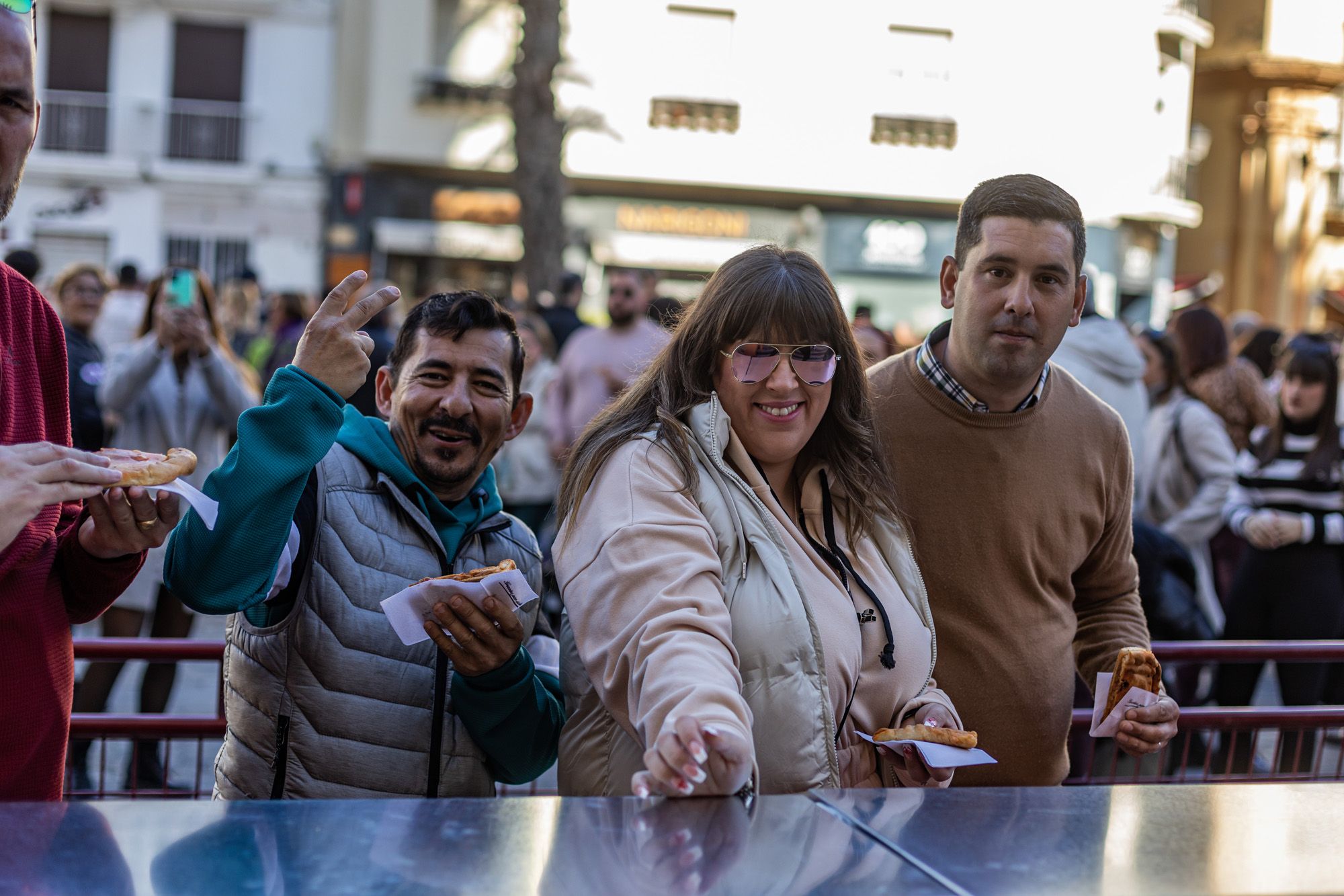 Imagen de la Empanada Popular celebrada este domingo. Imagen de la Empanada Popular celebrada este domingo.