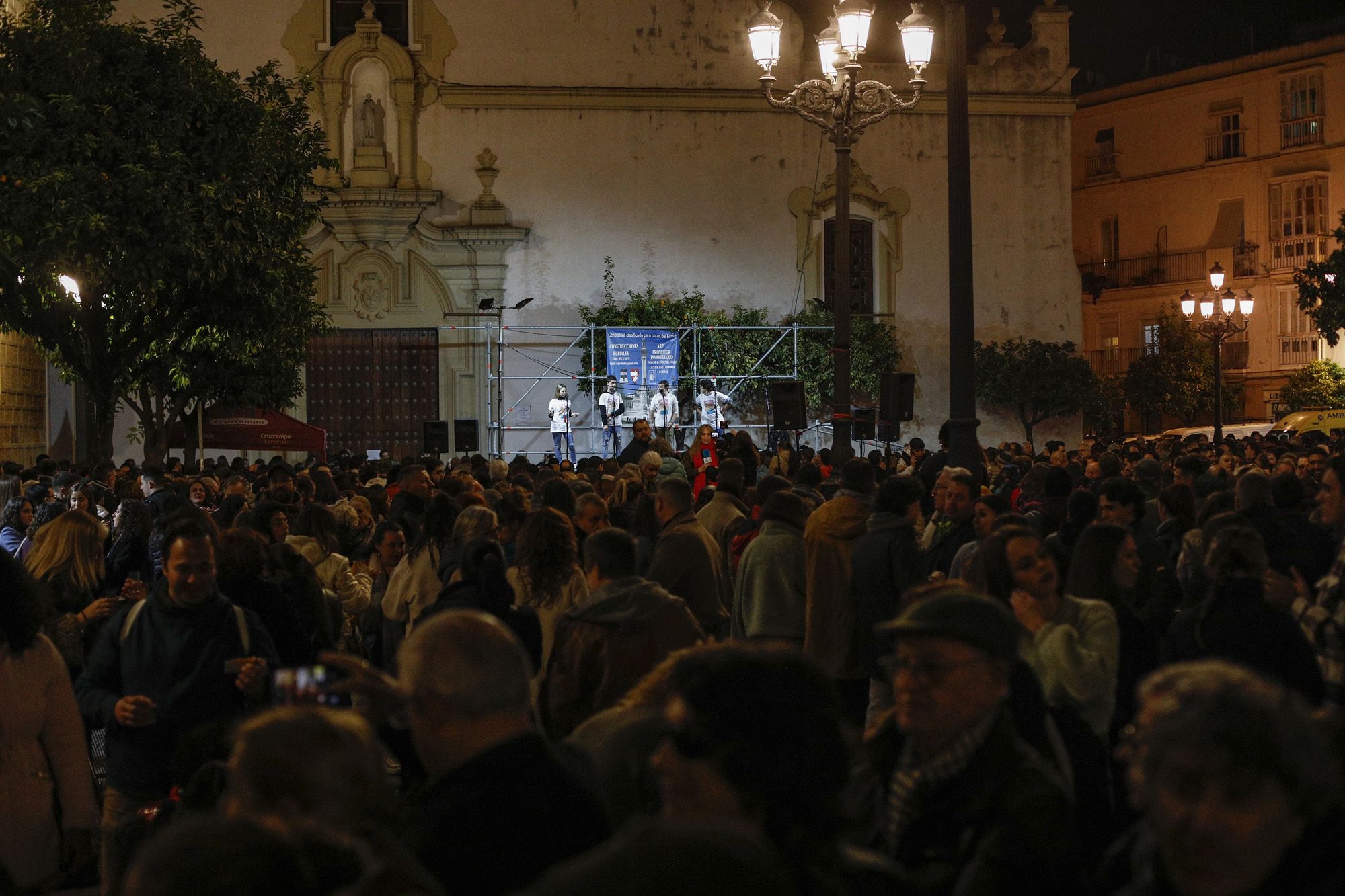 Empanada Popular el pasado sábado en Cádiz, donde se produjeron los hechos.