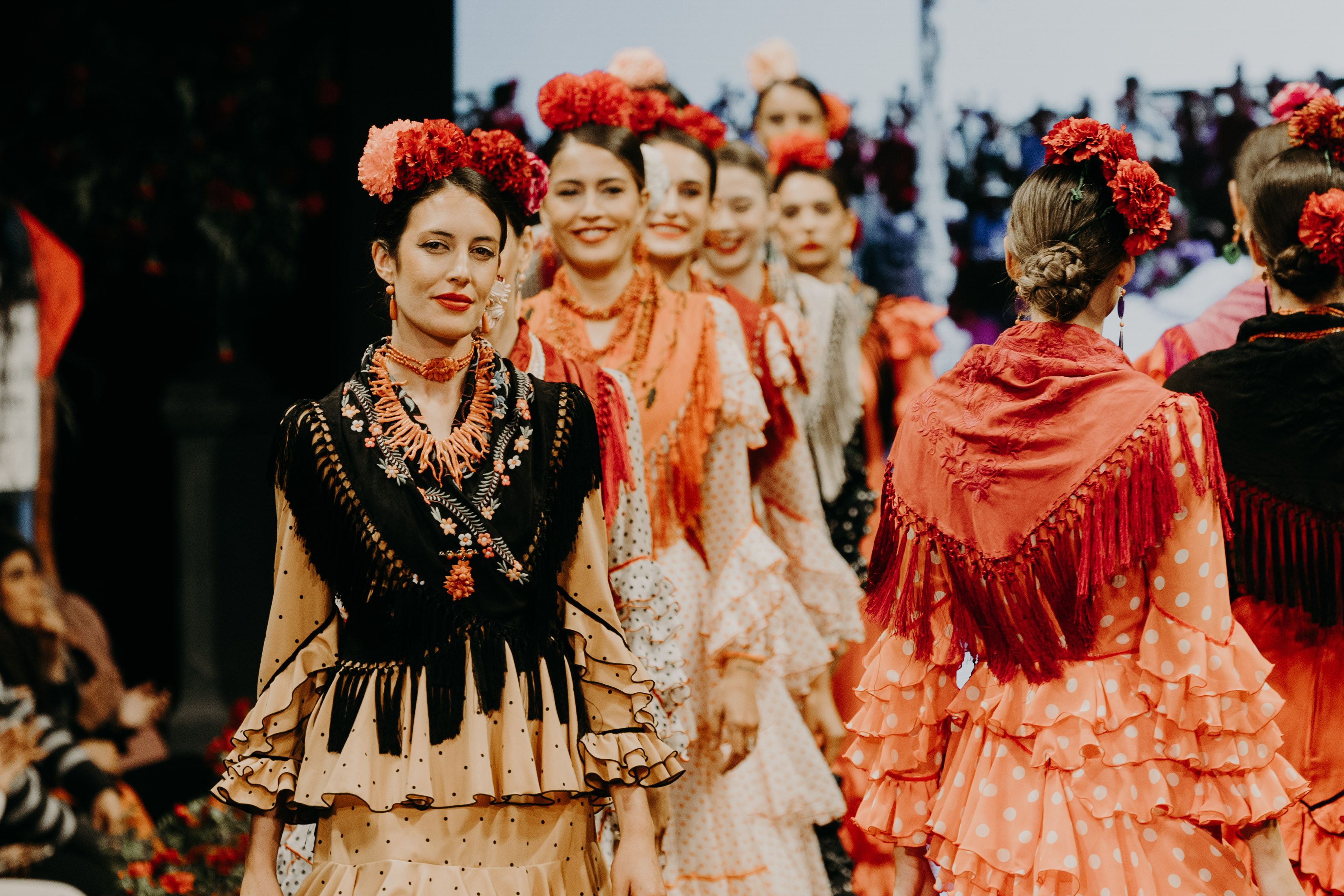Desfile benéfico hermandad del Rocío de Jerez - Pasarela Flamenca de Jerez Tio Pepe 2023