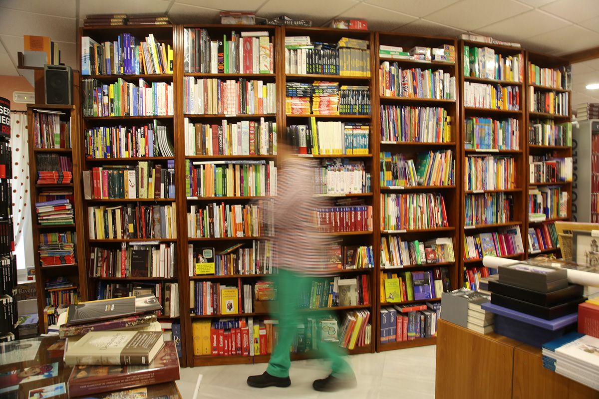 Interior de la librería La Nueva Nueva, en Jerez. Autor: Juan Carlos Toro.